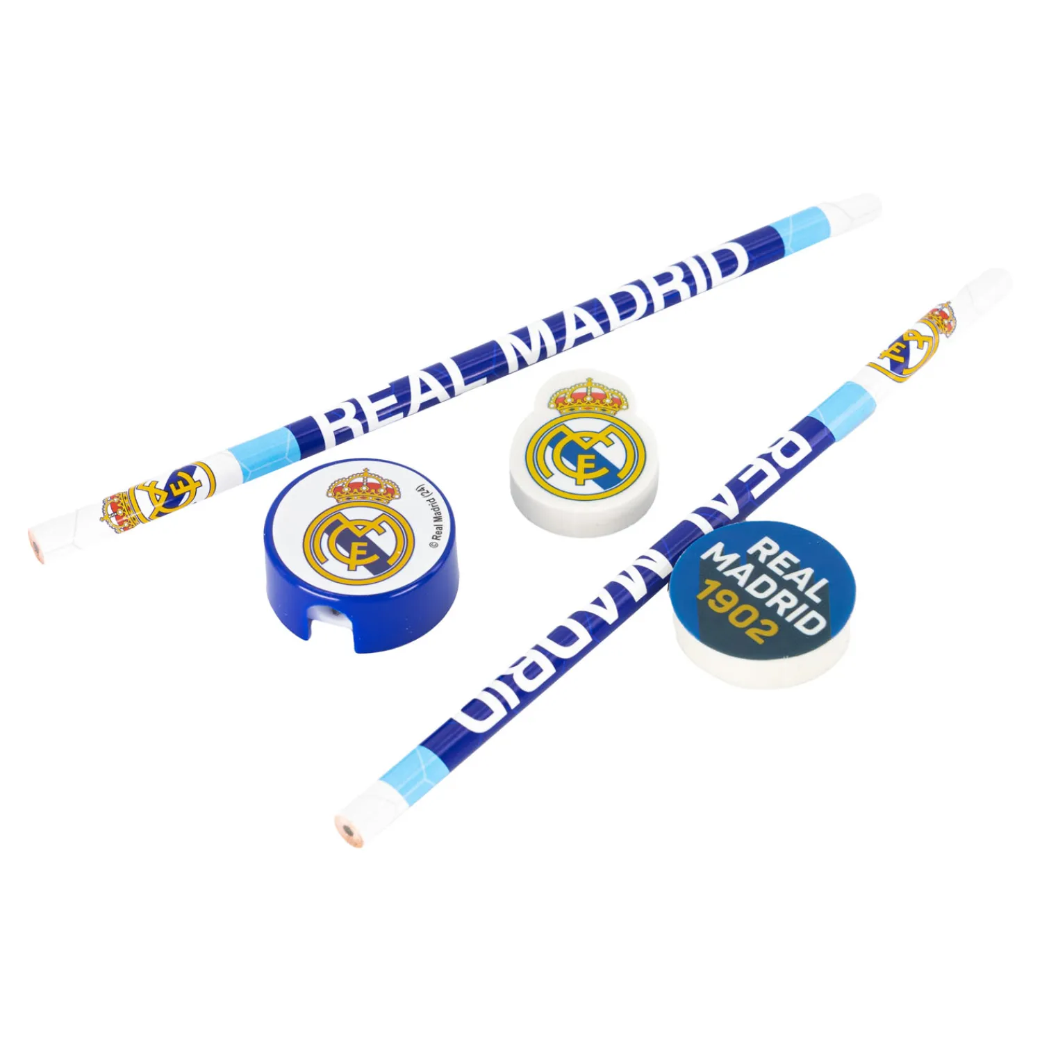 CyP Brands Evolution S.L. 5 Piece Stationery Set Real Madrid^ Stationery