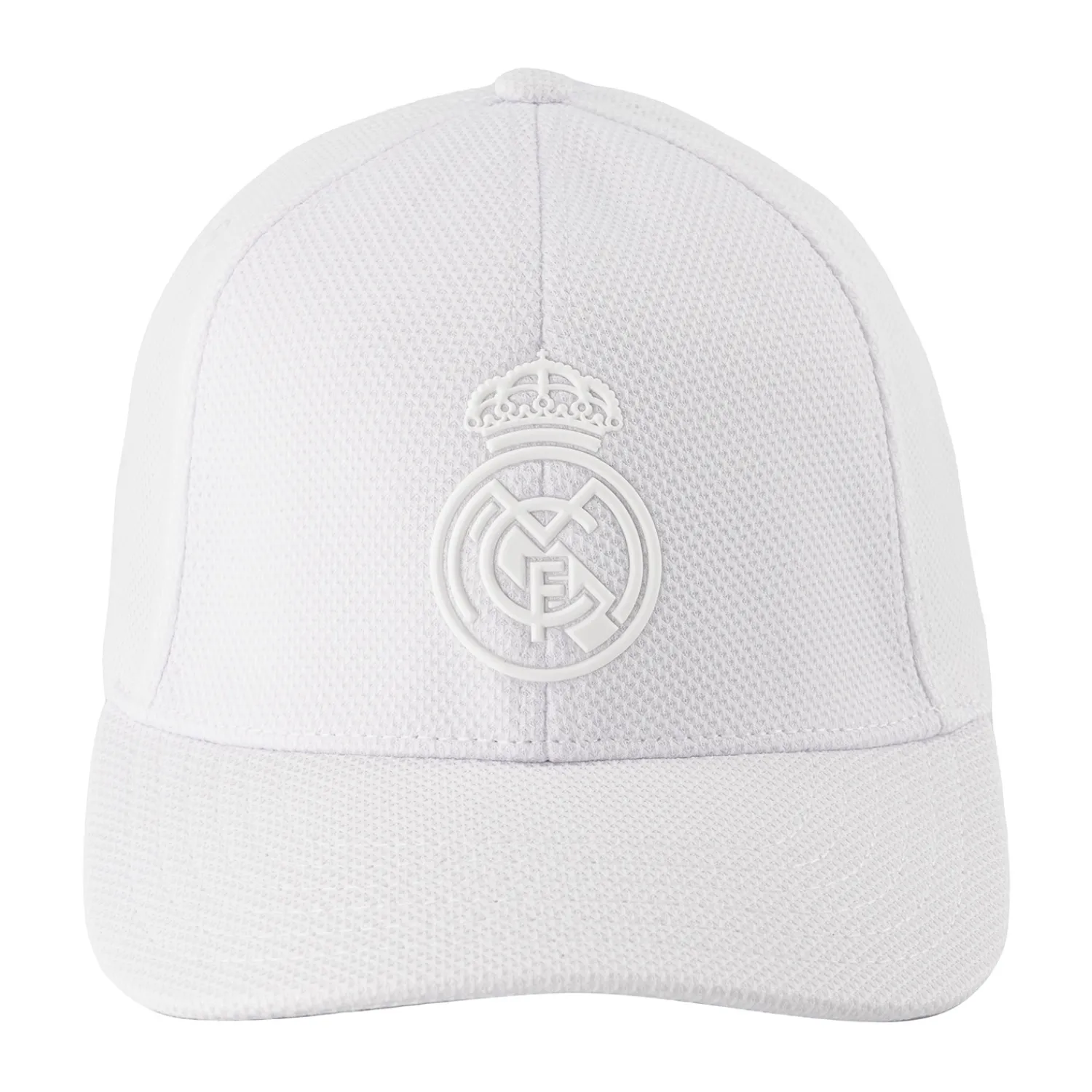 Project Rogers & JLK, S.L. Adult Cap Crest Piqué White Real Madrid^ Caps