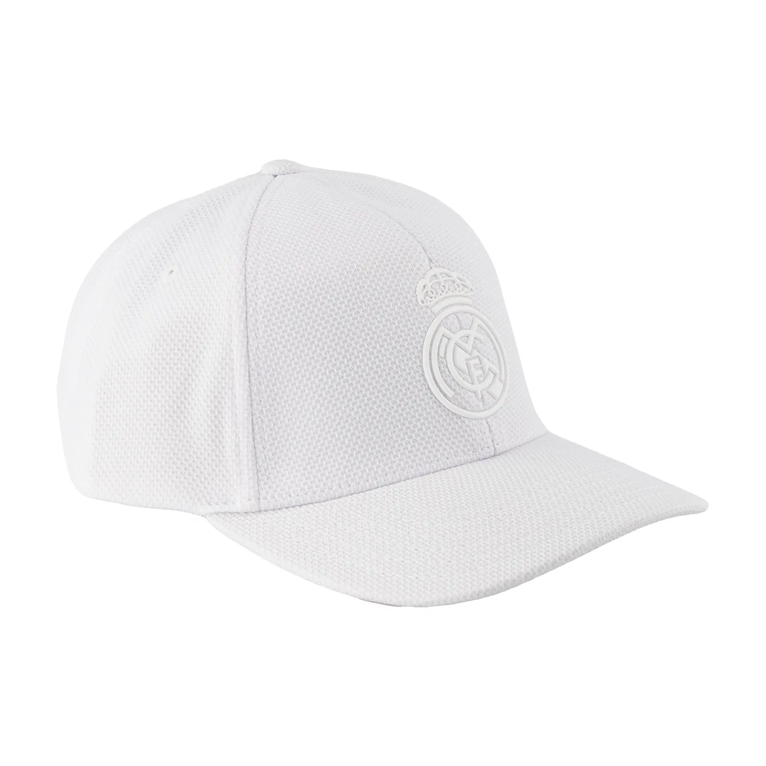 Project Rogers & JLK, S.L. Adult Cap Crest Piqué White Real Madrid^ Caps
