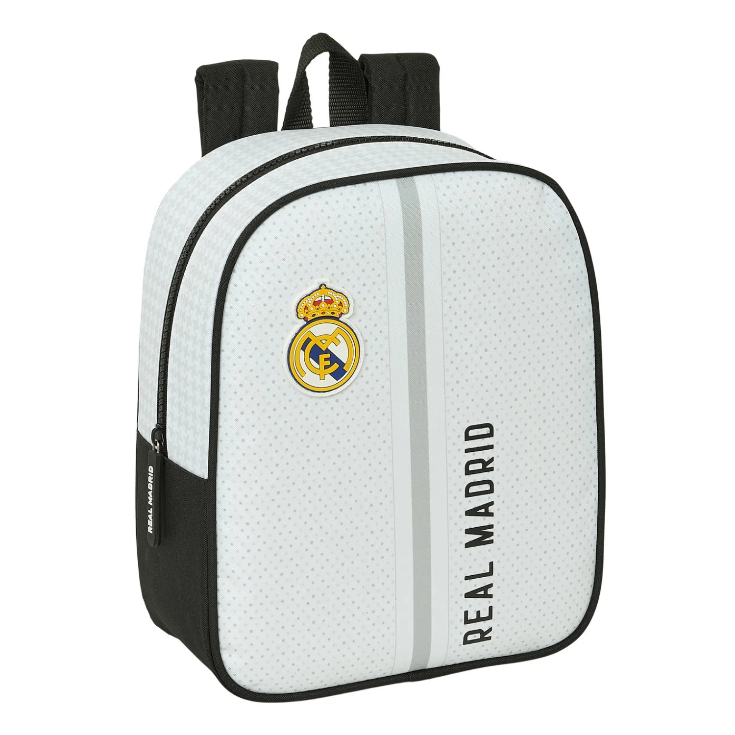 SAFTA S.A. Baby Backpack White/Black Real Madrid^ Bags & Luggage|Back To School