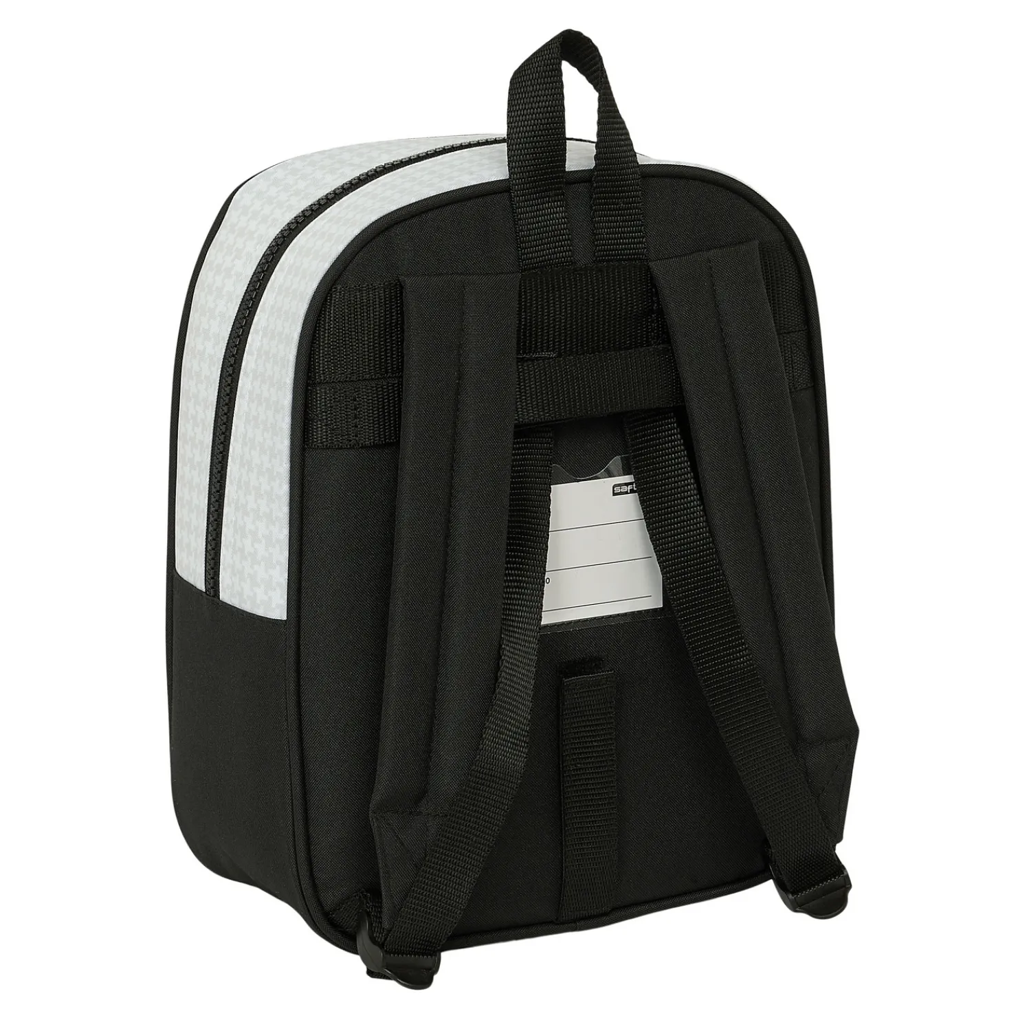 SAFTA S.A. Baby Backpack White/Black Real Madrid^ Bags & Luggage|Back To School