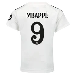 Adidas España, S.A.U Baby Mbappé Home Kit 24/25 White^ Baby Clothing