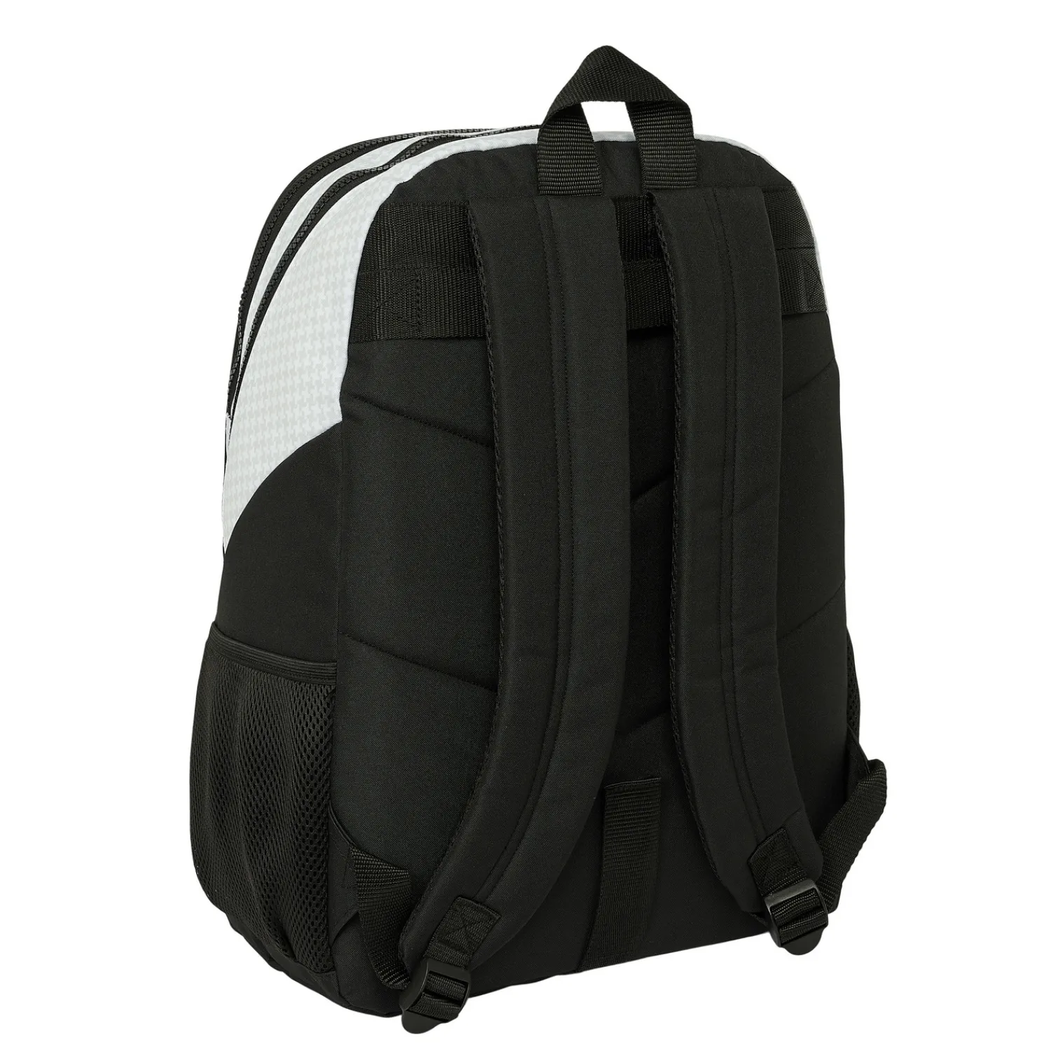 SAFTA S.A. Backpack Adaptable White/Black Real Madrid^ Bags & Luggage|Back To School