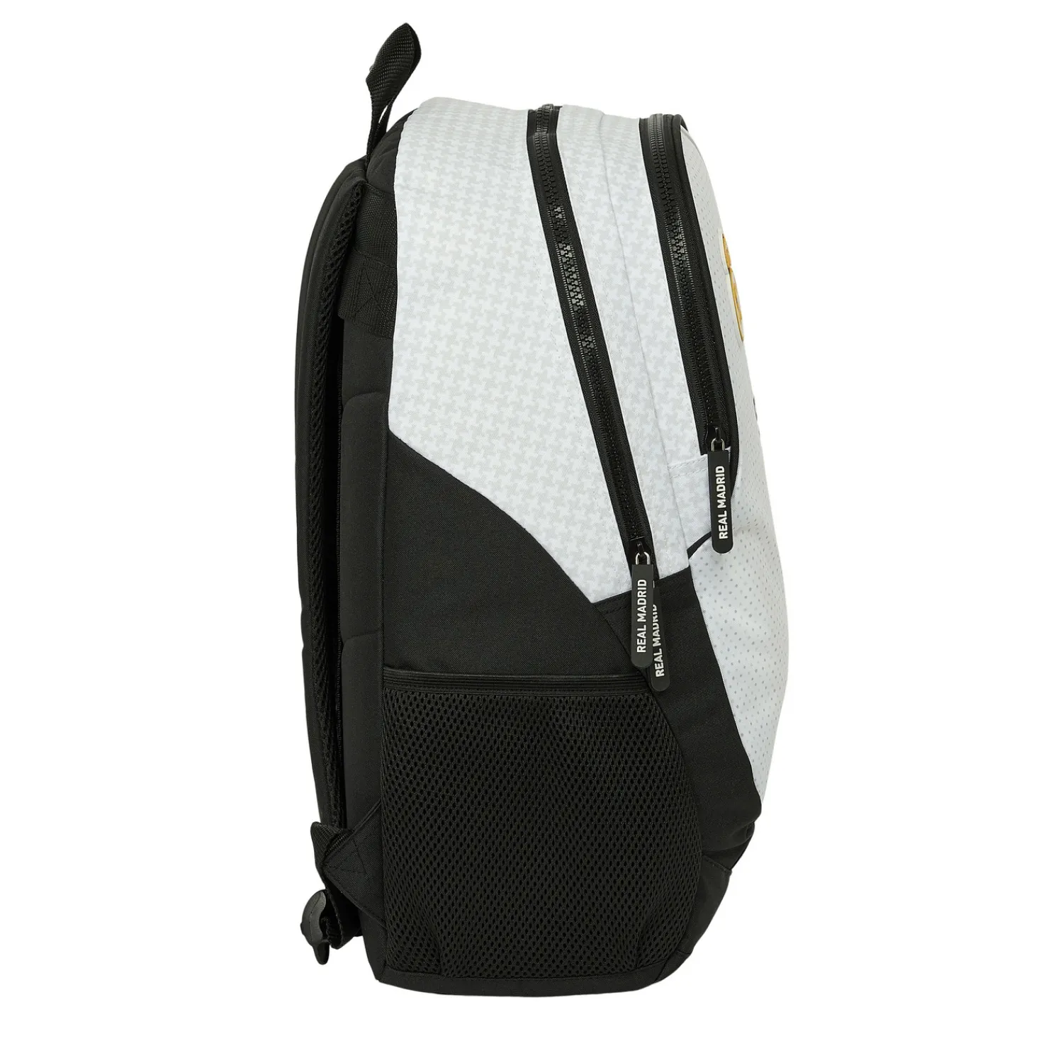 SAFTA S.A. Backpack Adaptable White/Black Real Madrid^ Bags & Luggage|Back To School