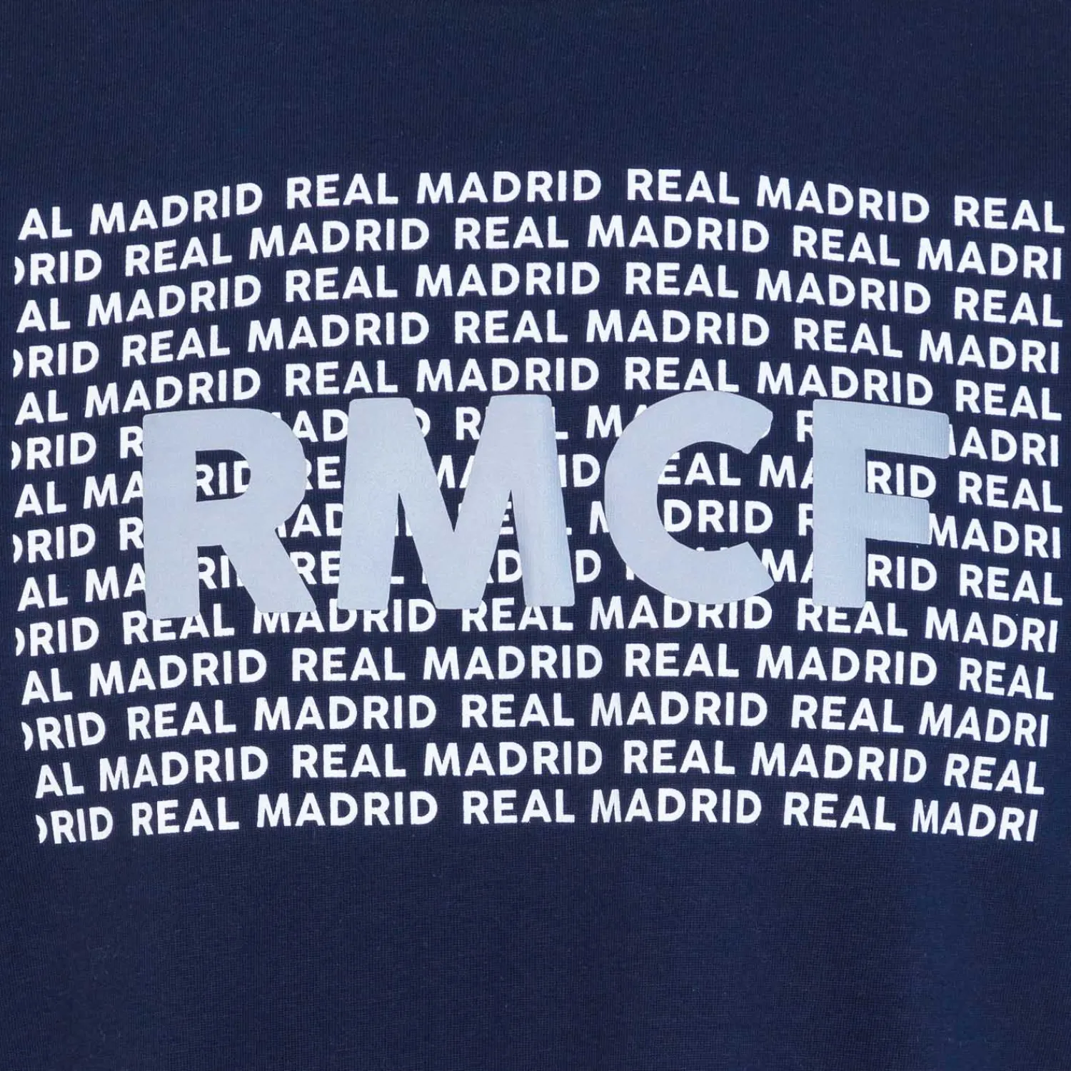Foundry Bernabéu Neon Lights Mens RMCF Print T-Shirt Navy^ T-Shirts