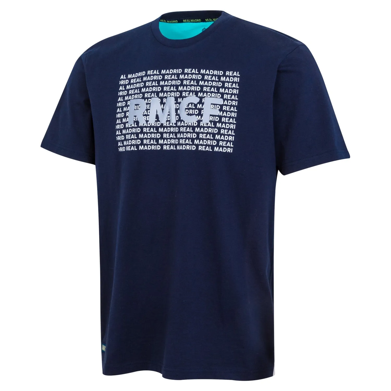 Foundry Bernabéu Neon Lights Mens RMCF Print T-Shirt Navy^ T-Shirts