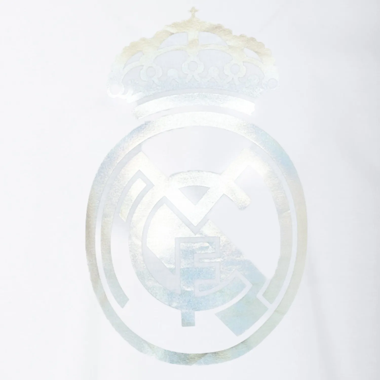 Foundry Bernabéu Neon Lights Mens RMCF Reflective Logo T-Shirt White^ T-Shirts|Sweatshirts