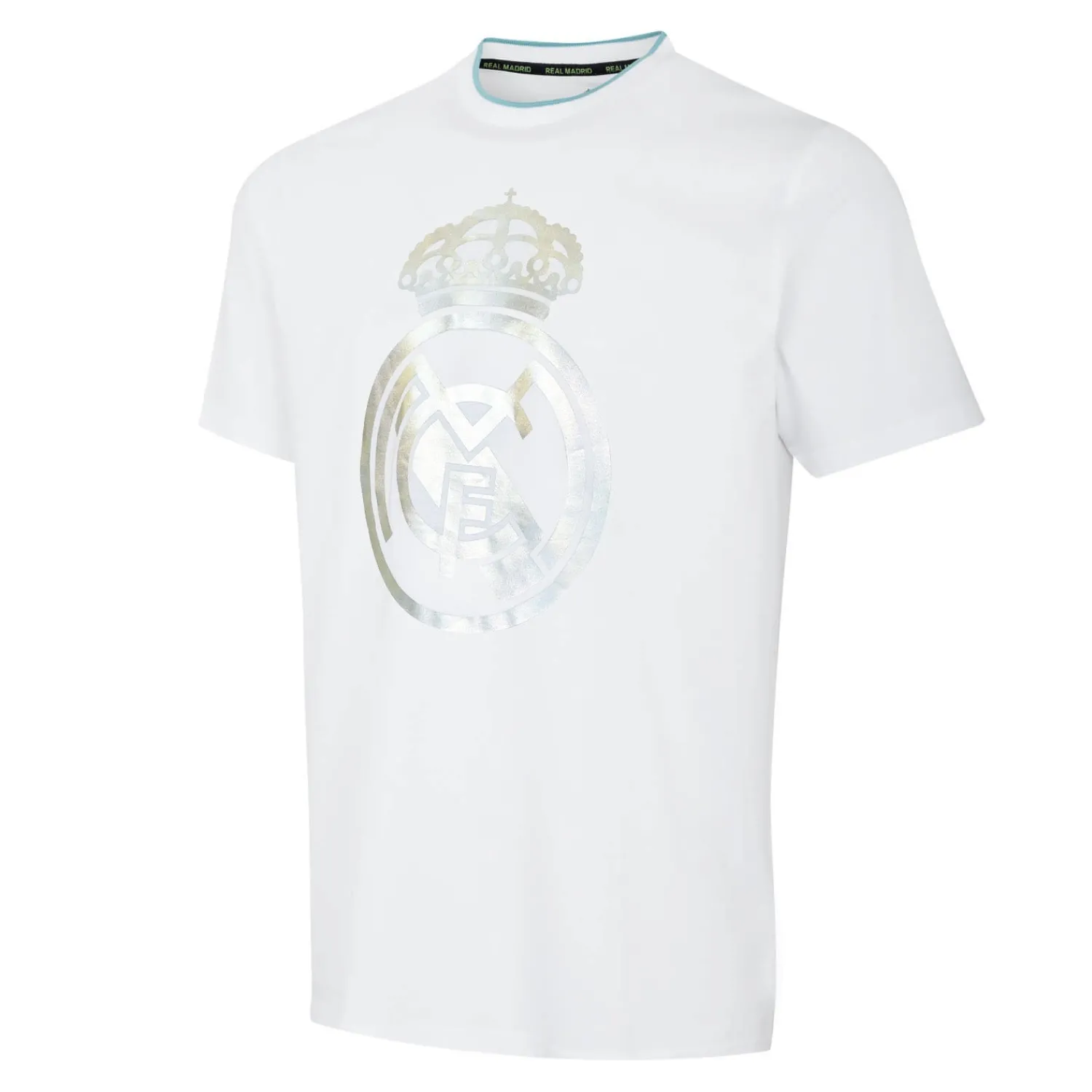 Foundry Bernabéu Neon Lights Mens RMCF Reflective Logo T-Shirt White^ T-Shirts|Sweatshirts