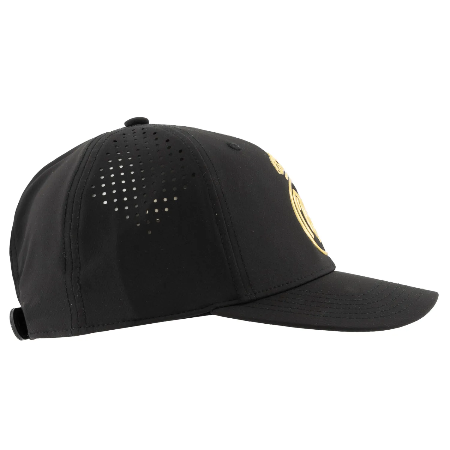 Project Rogers & JLK, S.L. Black & Gold Adult Cap Real Madrid^ Caps