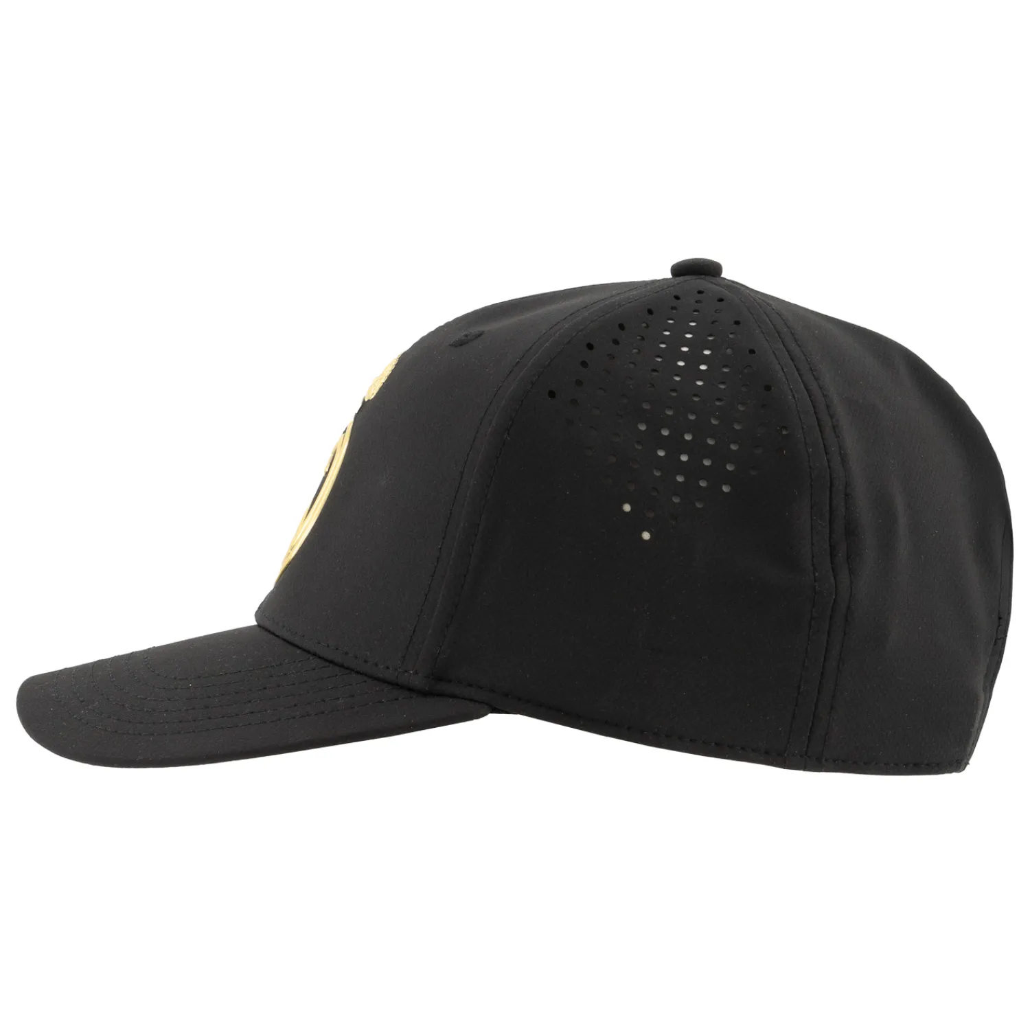 Project Rogers & JLK, S.L. Black & Gold Adult Cap Real Madrid^ Caps