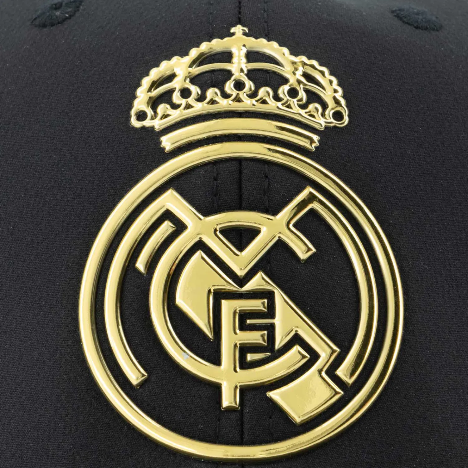 Project Rogers & JLK, S.L. Black & Gold Adult Cap Real Madrid^ Caps
