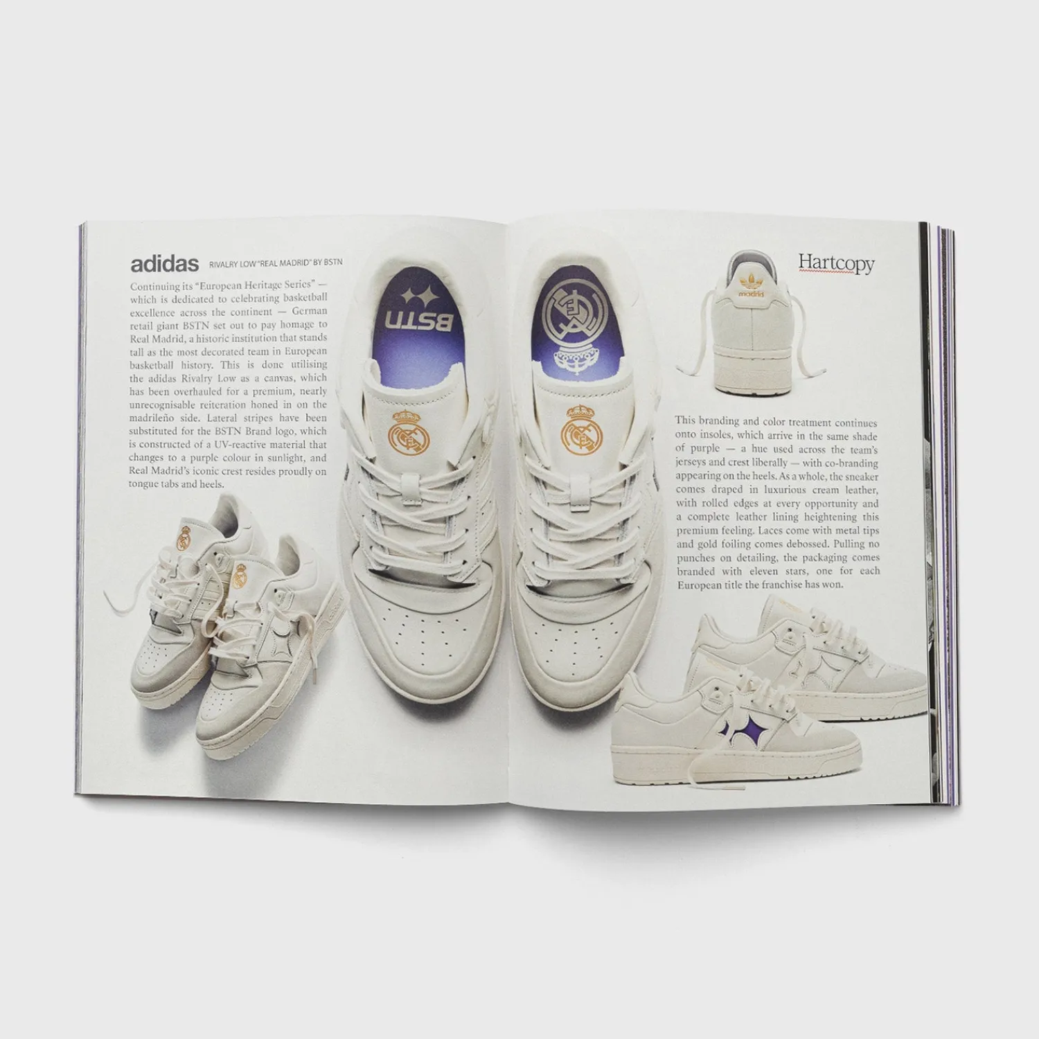BSTN Store GmbH Book: "European Basketball Heritage Series: Real Madrid"^ Stationery