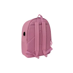 SAFTA S.A. Double Backpack Laptop 15,6´´ Pink/White Real Madrid^ Back To School|Bags & Luggage