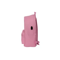 SAFTA S.A. Double Backpack Laptop 15,6´´ Pink/White Real Madrid^ Back To School|Bags & Luggage