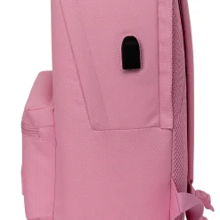 SAFTA S.A. Double Backpack Laptop 15,6´´ Pink/White Real Madrid^ Back To School|Bags & Luggage