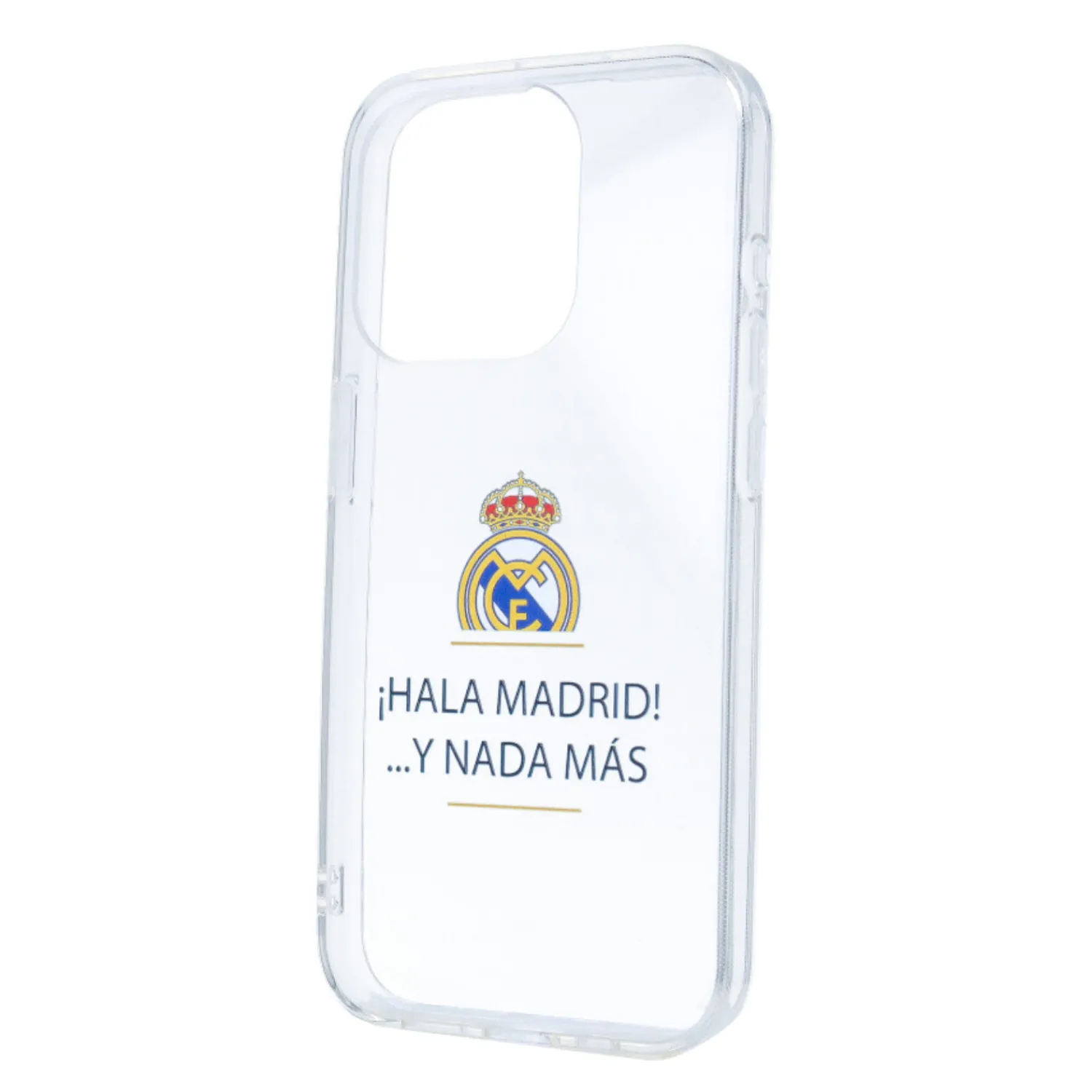 JLK Merchandising, S.L. Iphone 15 Pro Phone Case ¡Hala Madrid! Transparent^ Phone Cases