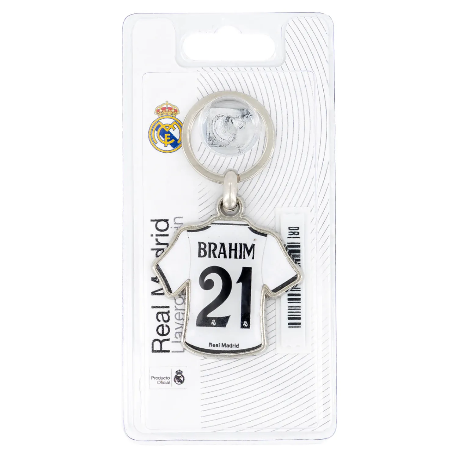 Promoestrategia, S.L. Keyring Jersey Brahim Real Madrid^ Keyrings