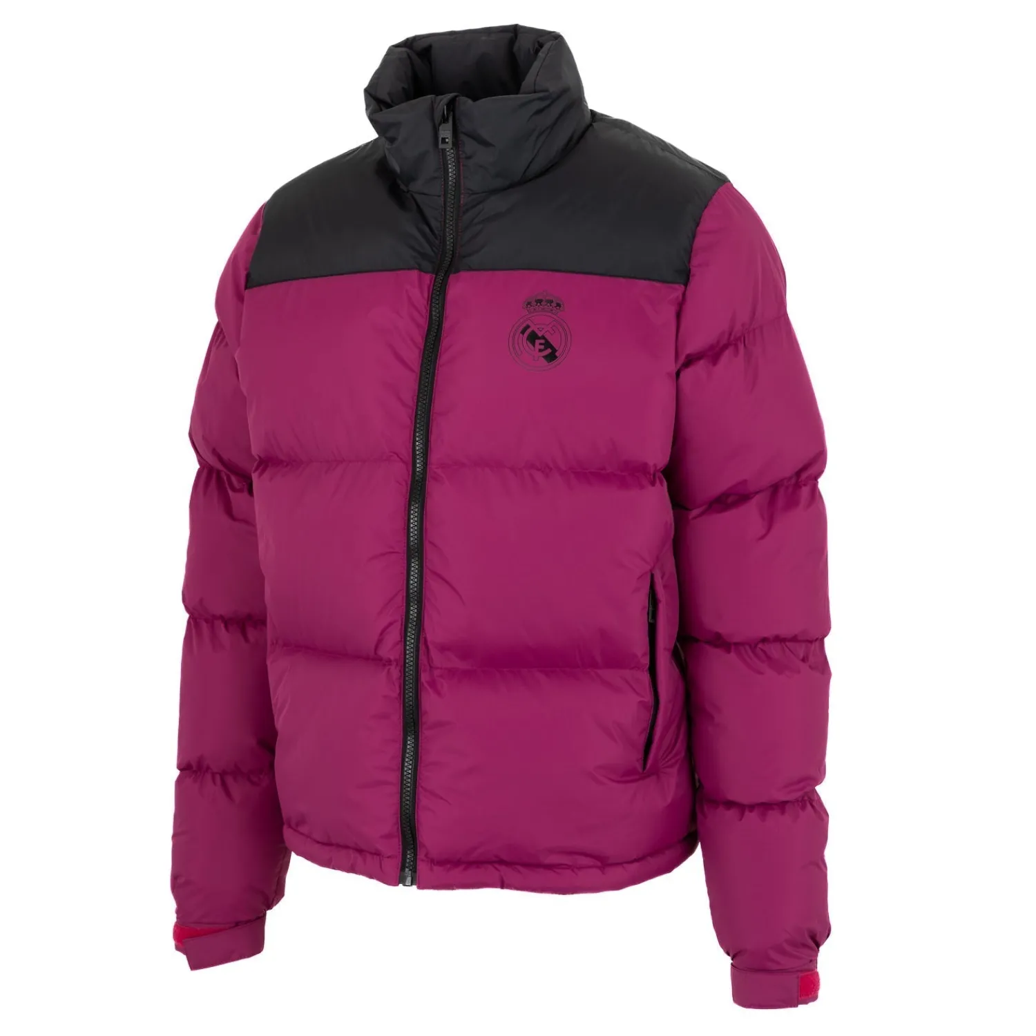 MBA Solutions Ladies Outerwear Color Block Puffer Jacket Anorak Fucsia^Women Jackets