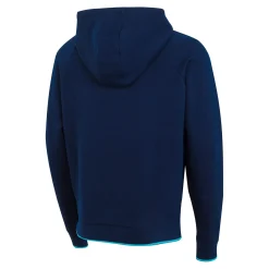 Foundry Madrid Sky Mens 1/4 Zip Hooded Sweat Navy^ Sweatshirts