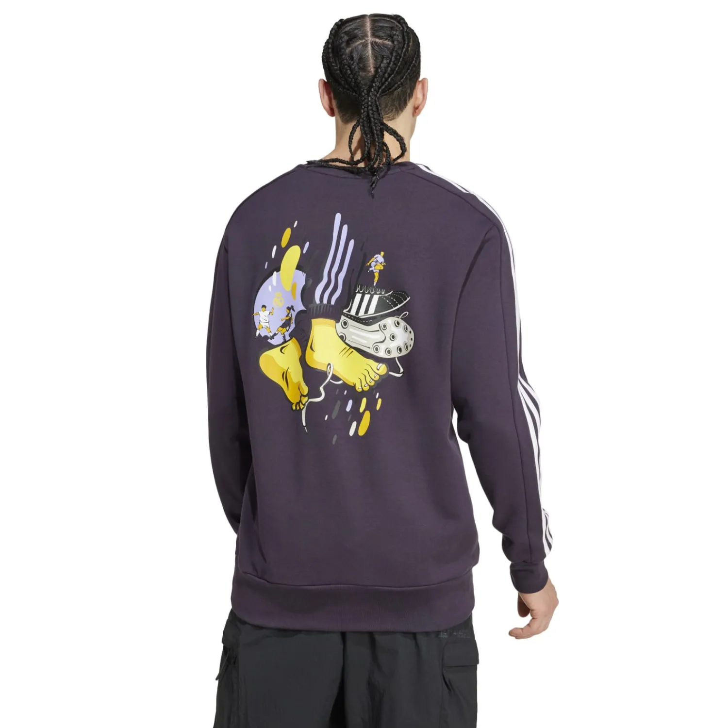 Adidas España, S.A.U Mens adidas Artist Pack Sweatshirt Navy 24/25^ Sweatshirts