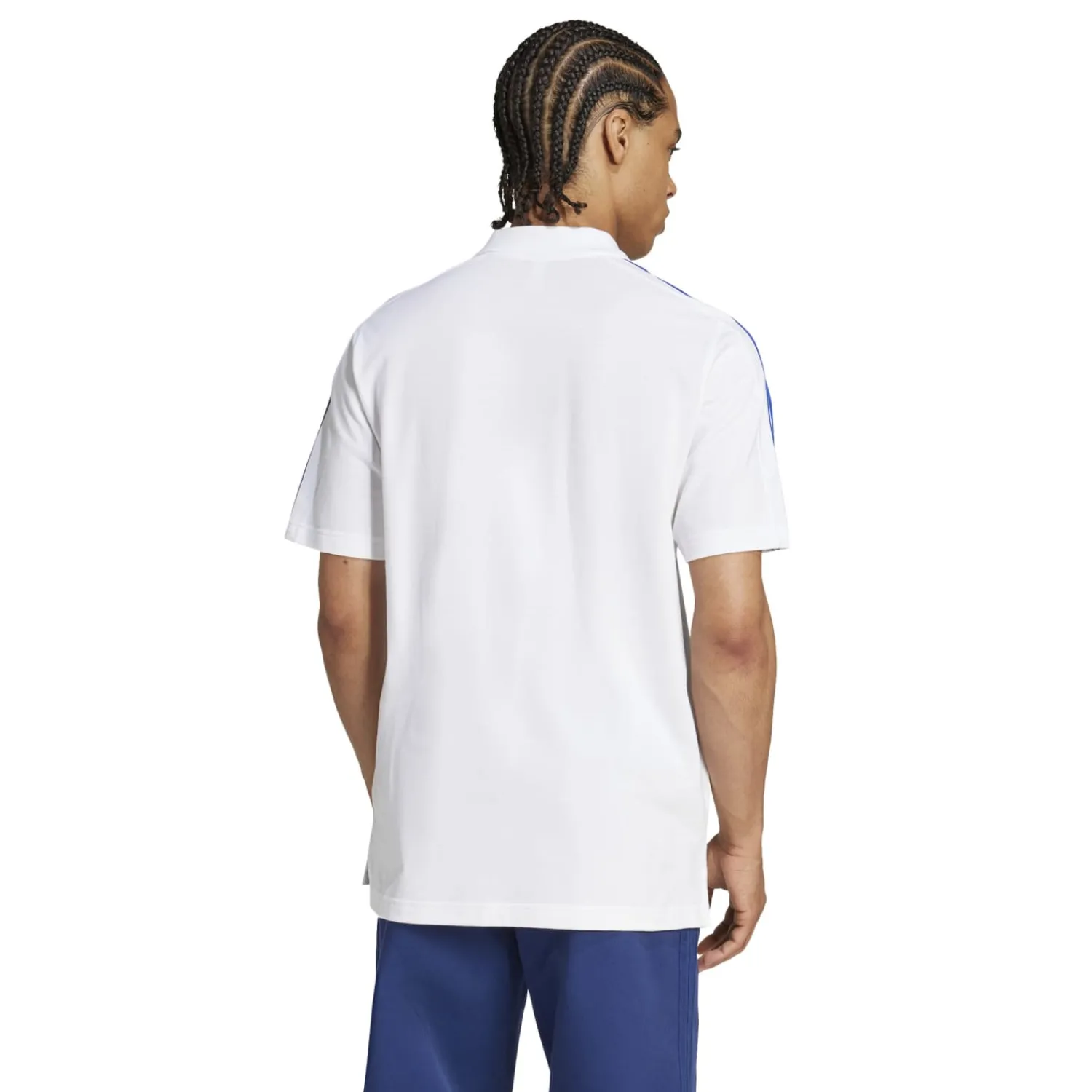 Adidas España, S.A.U Mens adidas DNA Polo 24/25 White^ Polos