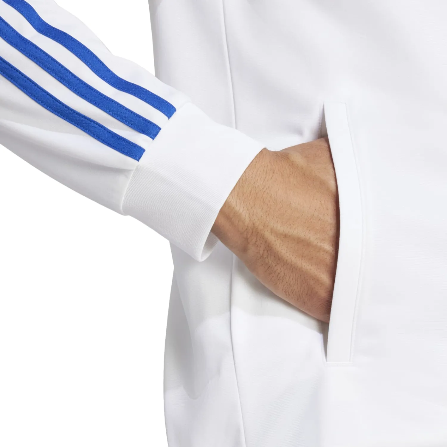 Adidas España, S.A.U Mens adidas DNA Track Top 24/25 White^ Jackets|Tracksuits