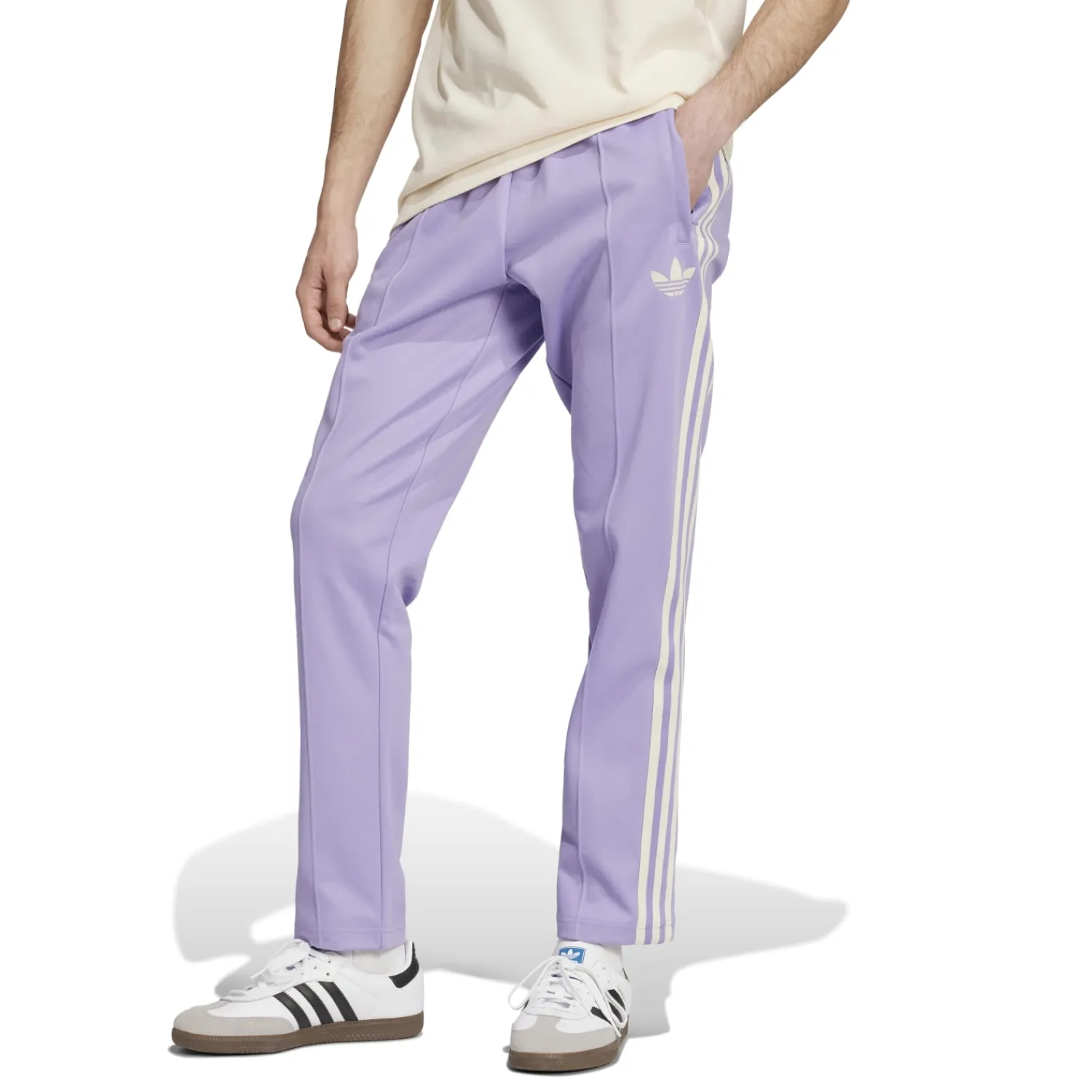 Adidas España, S.A.U Mens adidas Originals Adicolor Track Pants Lilac^ Pants|Tracksuits