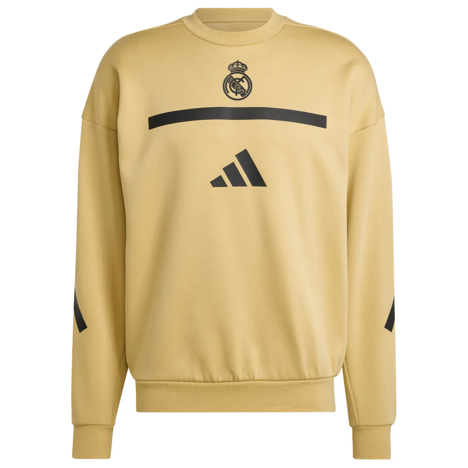 Adidas España, S.A.U Mens adidas Real Urban Crew Sweatshirt Oat^ Sweatshirts|Sweatshirts
