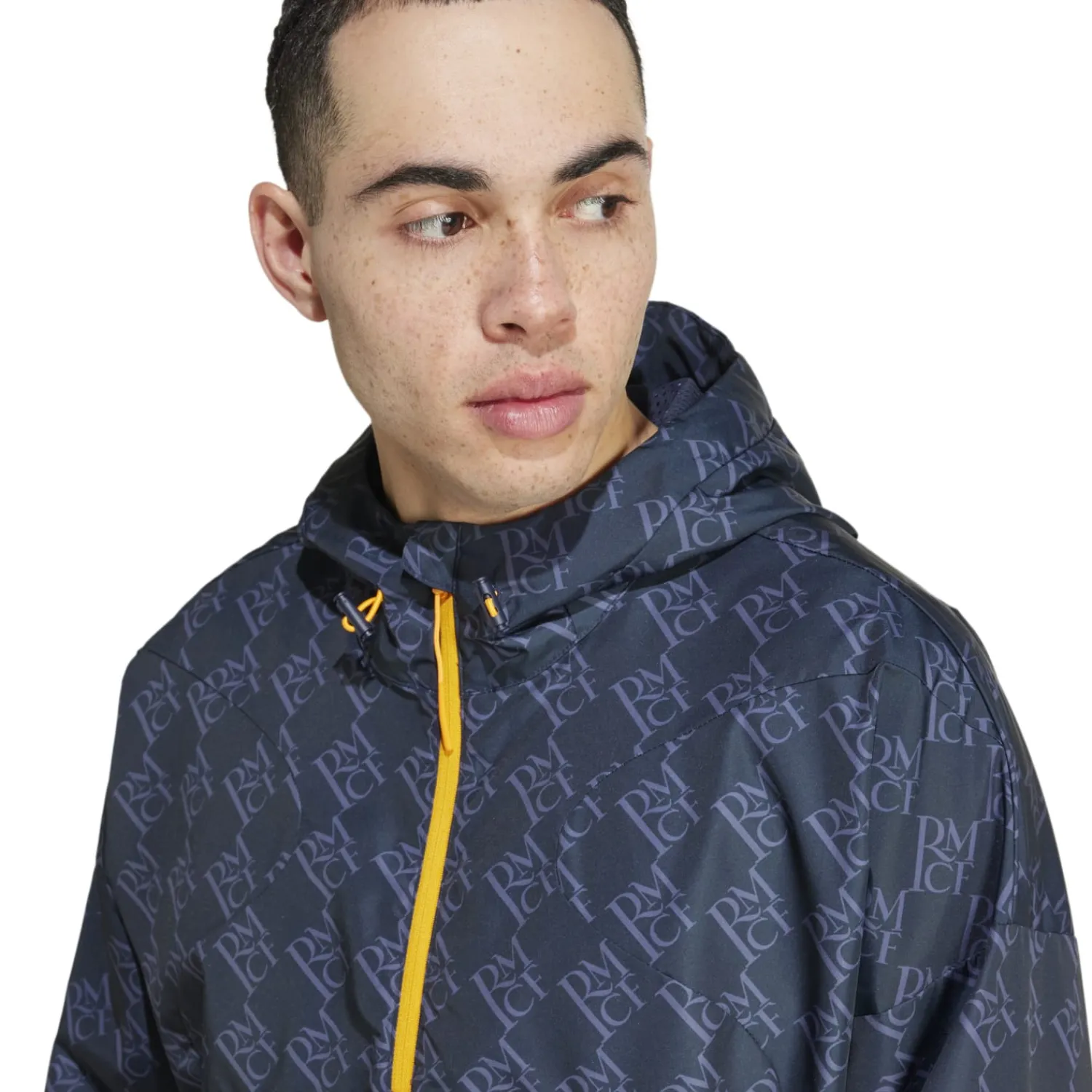 Adidas España, S.A.U Mens adidas SZN 1/2 Zip Windbreak 24/25^ Jackets