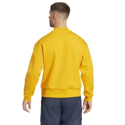 Adidas España, S.A.U Mens adidas SZN Crew Sweatshirt 24/25 Orange^ Sweatshirts
