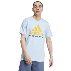 Adidas España, S.A.U Mens adidas SZN Graphic T-Shirt 24/25 Blue^ T-Shirts