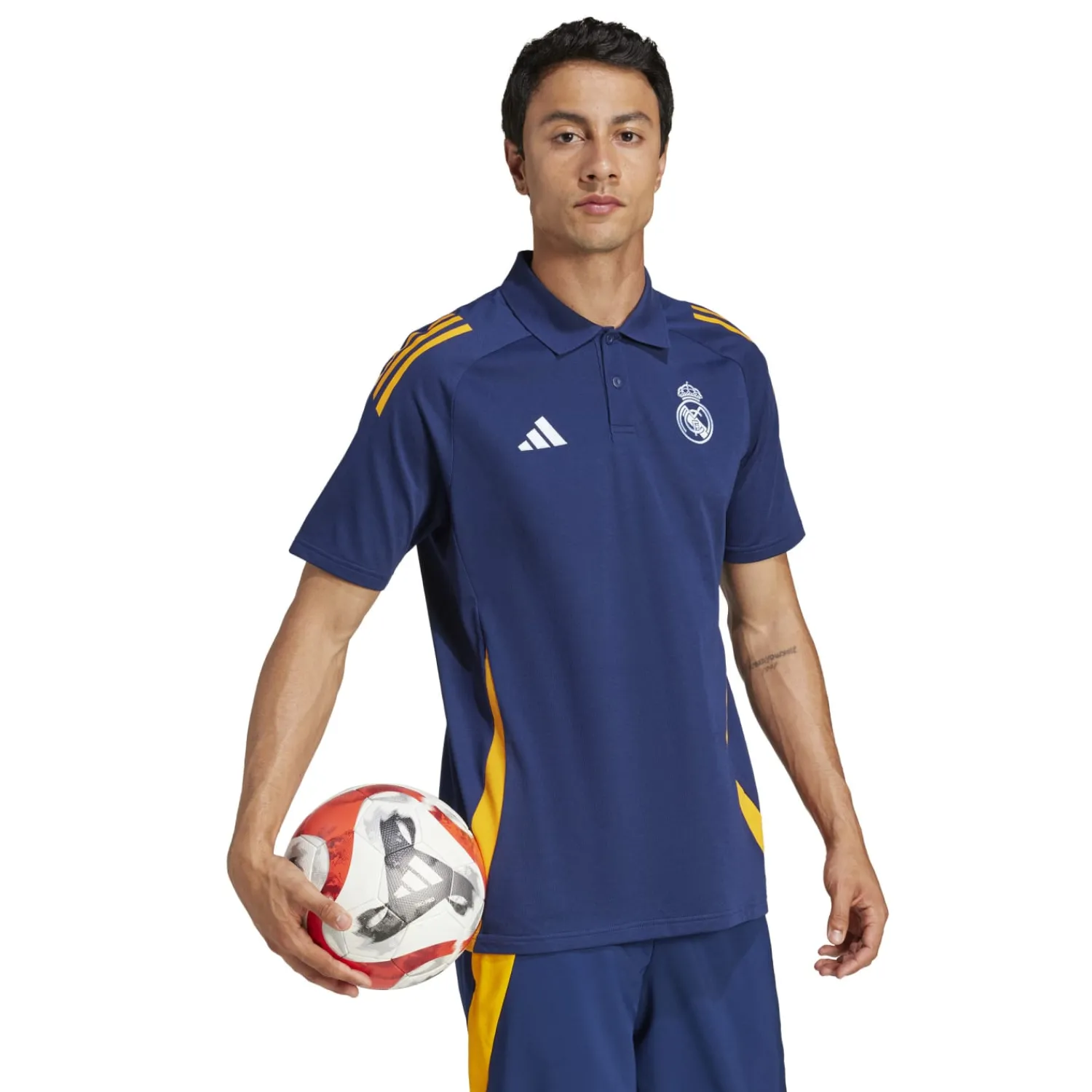 Adidas España, S.A.U Mens adidas Training Polo 24/25 Navy^ Polos