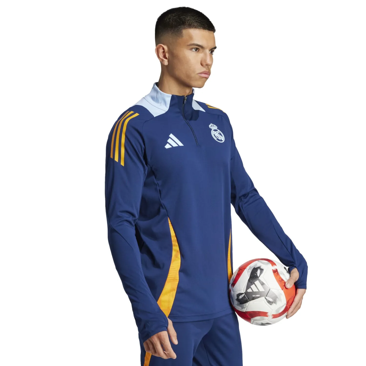 Adidas España, S.A.U Mens adidas Training Top 24/25 Navy^ Sweatshirts|Tracksuits