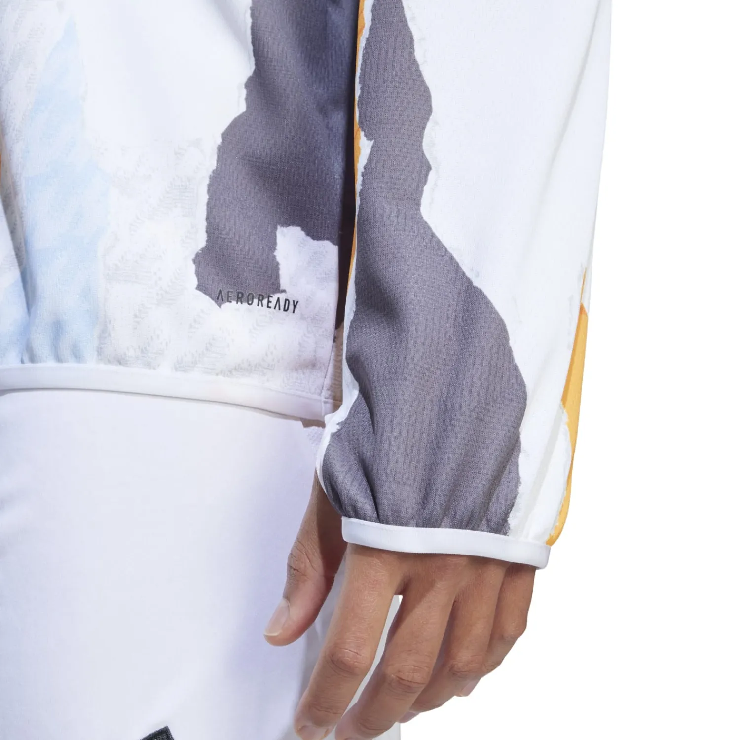 Adidas España, S.A.U Mens adidas Warm Up Sweatshirt 24/25 White^ Sweatshirts|Sweatshirts