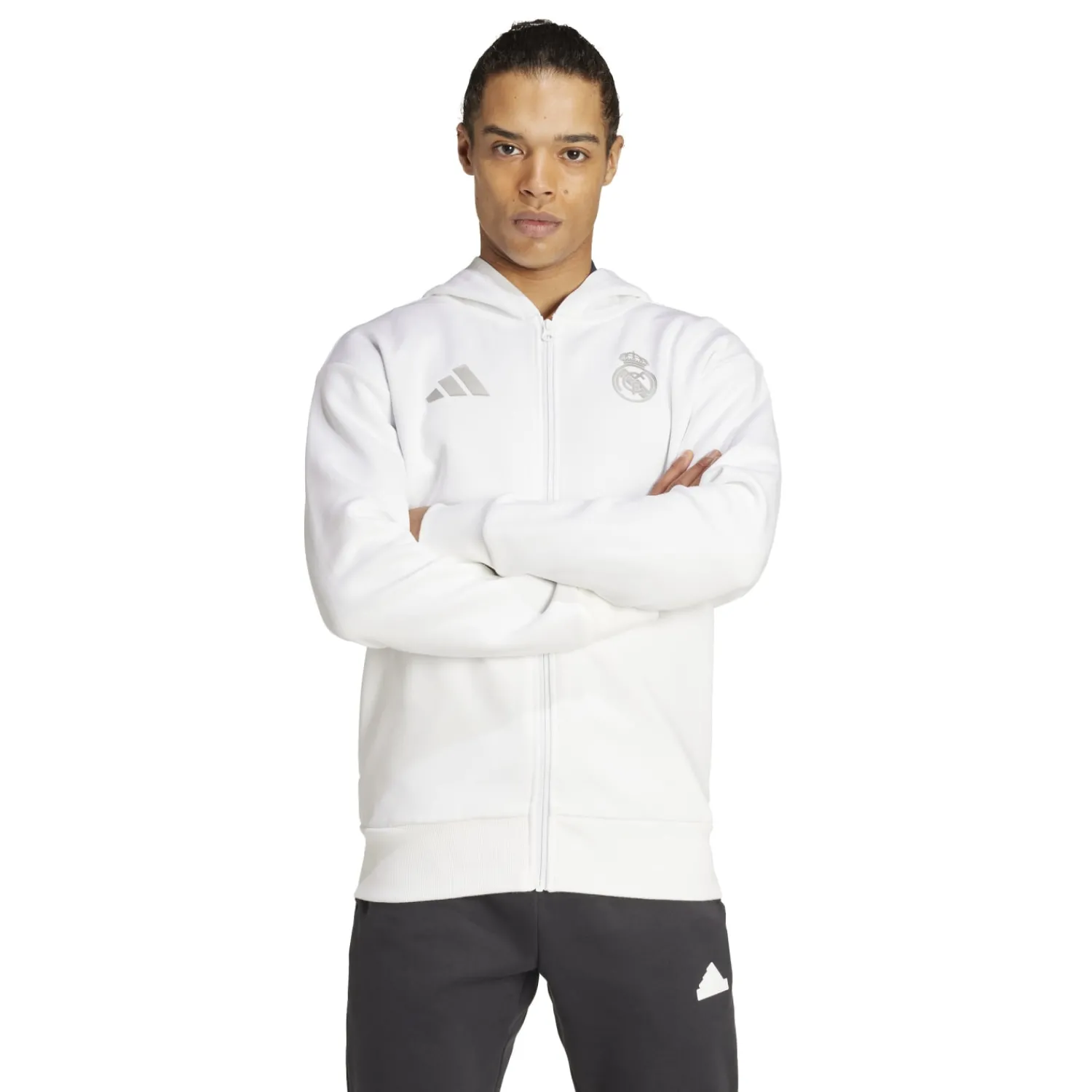 Adidas España, S.A.U Mens Anthem Jacket 24/25 White^ Jackets|Jackets