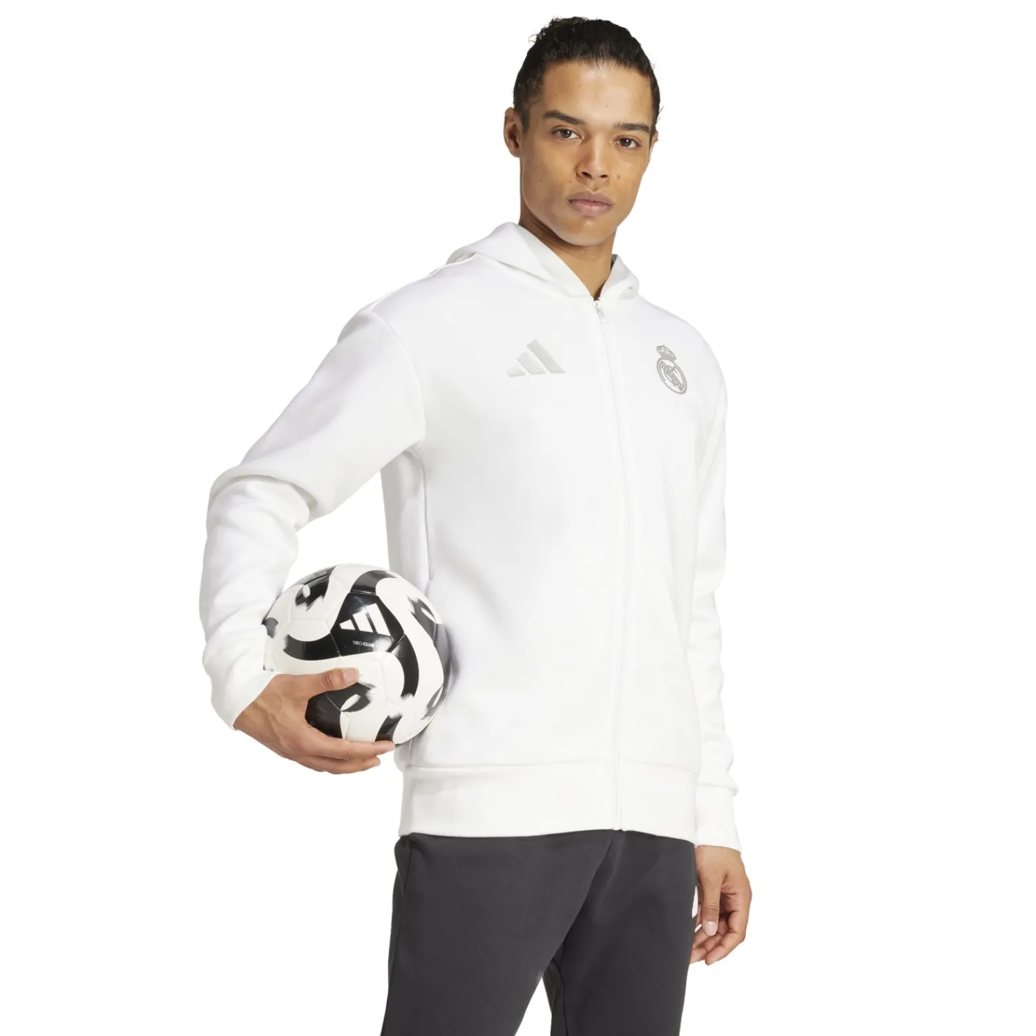 Adidas España, S.A.U Mens Anthem Jacket 24/25 White^ Jackets|Jackets