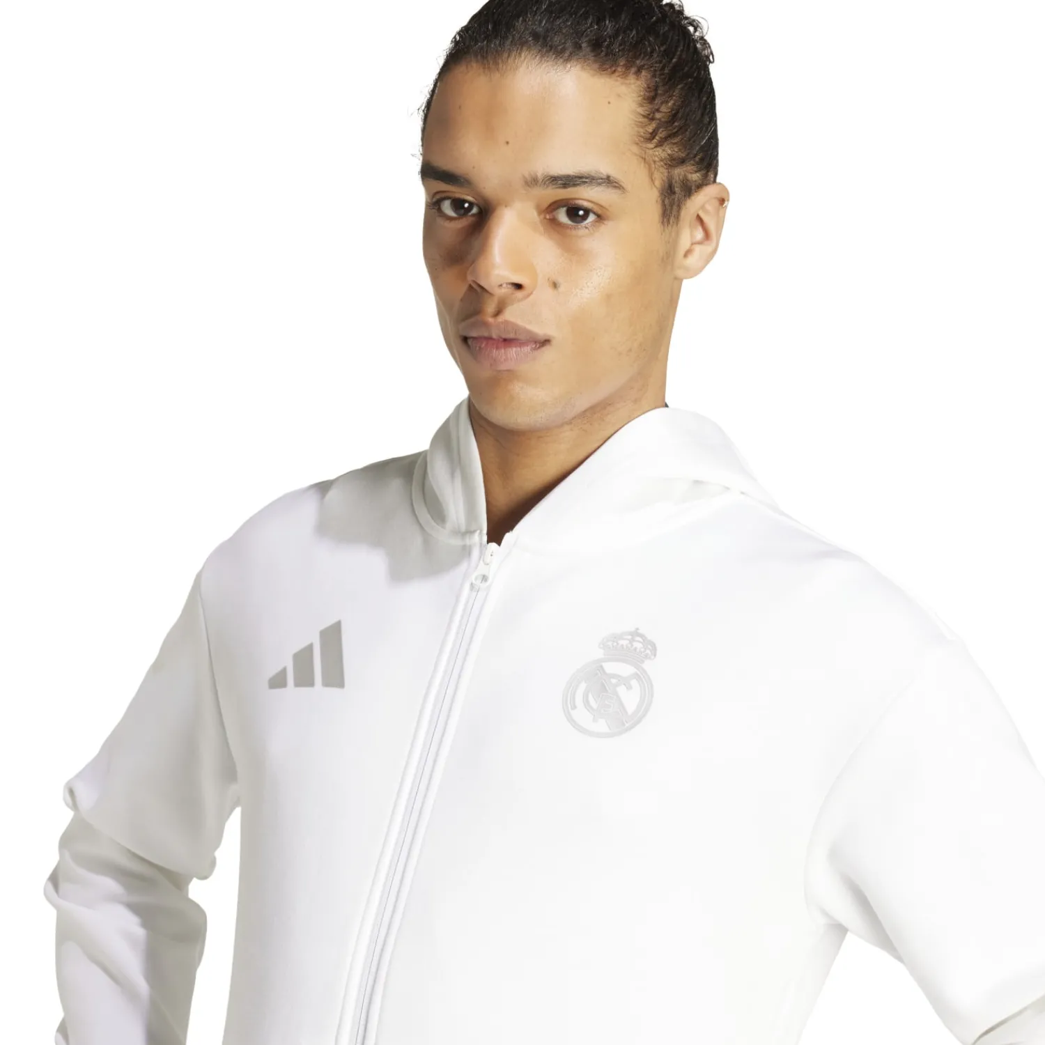 Adidas España, S.A.U Mens Anthem Jacket 24/25 White^ Jackets|Jackets