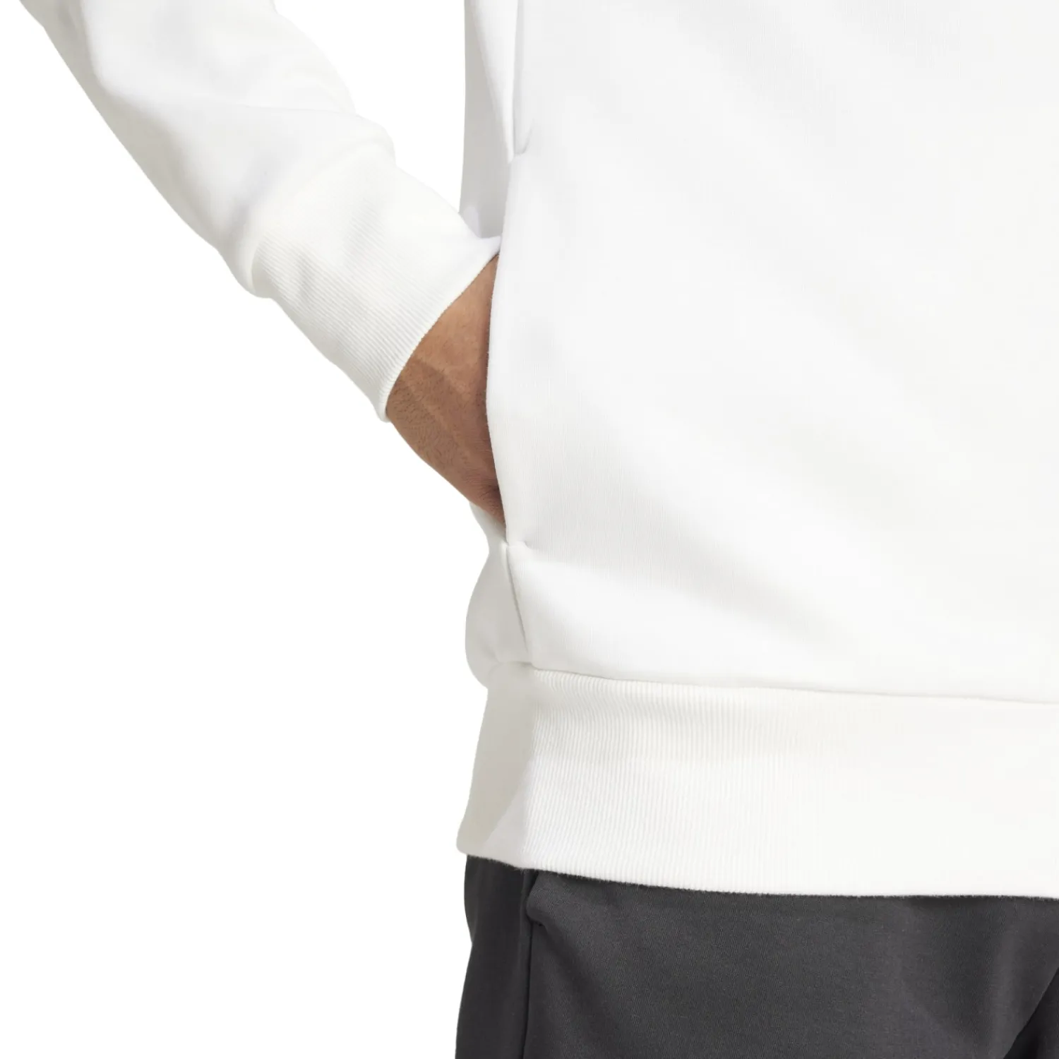 Adidas España, S.A.U Mens Anthem Jacket 24/25 White^ Jackets|Jackets