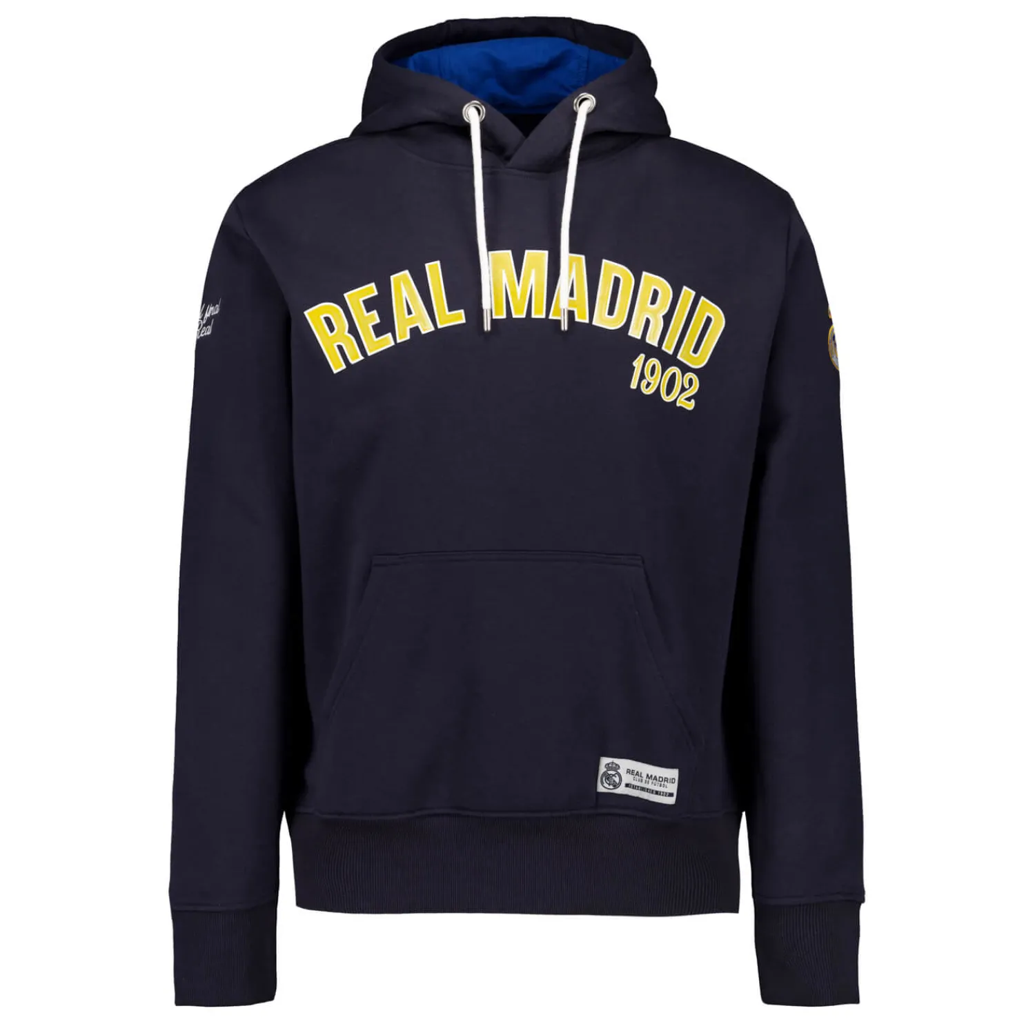 MBA Solutions Mens Baseball Hoodie Navy Real Madrid^ Sweatshirts