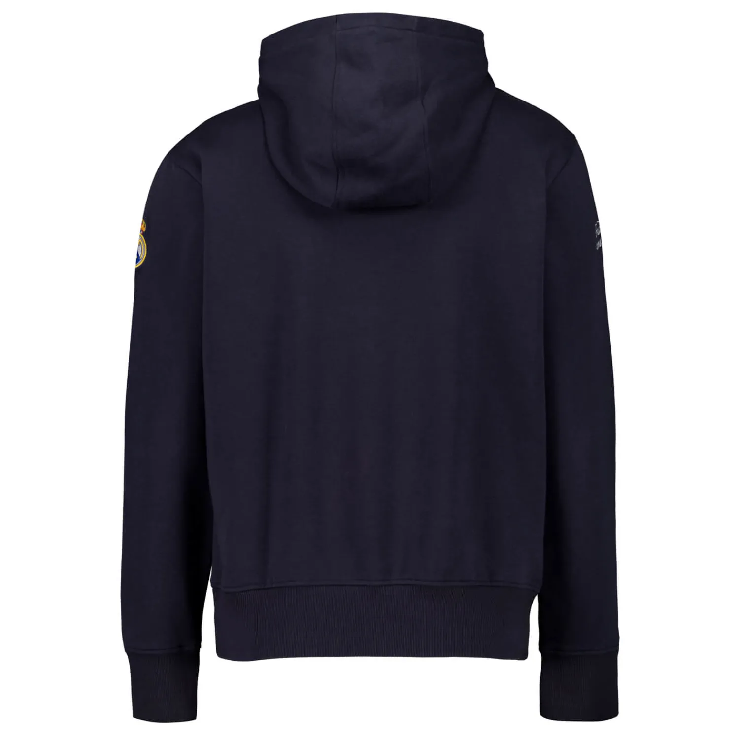 MBA Solutions Mens Baseball Hoodie Navy Real Madrid^ Sweatshirts