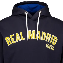 MBA Solutions Mens Baseball Hoodie Navy Real Madrid^ Sweatshirts