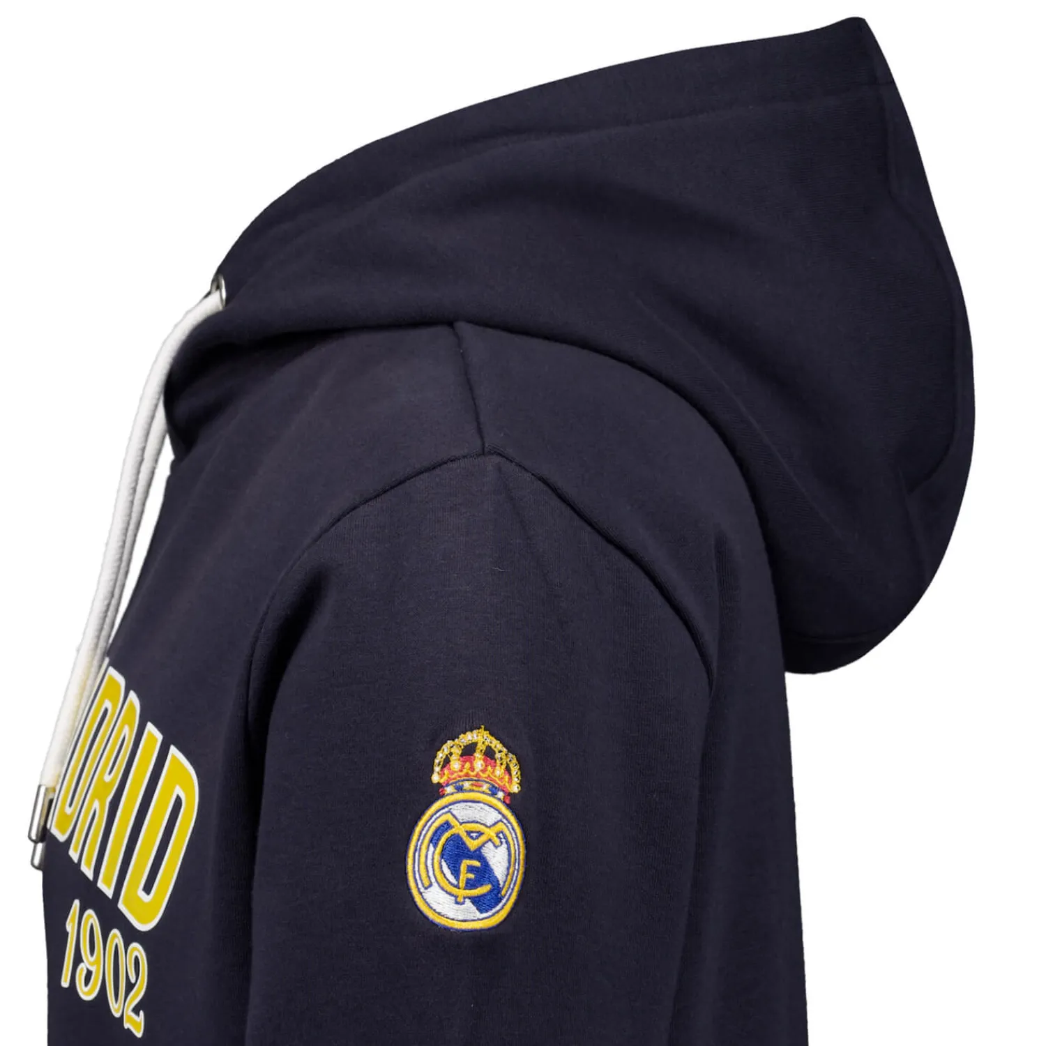 MBA Solutions Mens Baseball Hoodie Navy Real Madrid^ Sweatshirts
