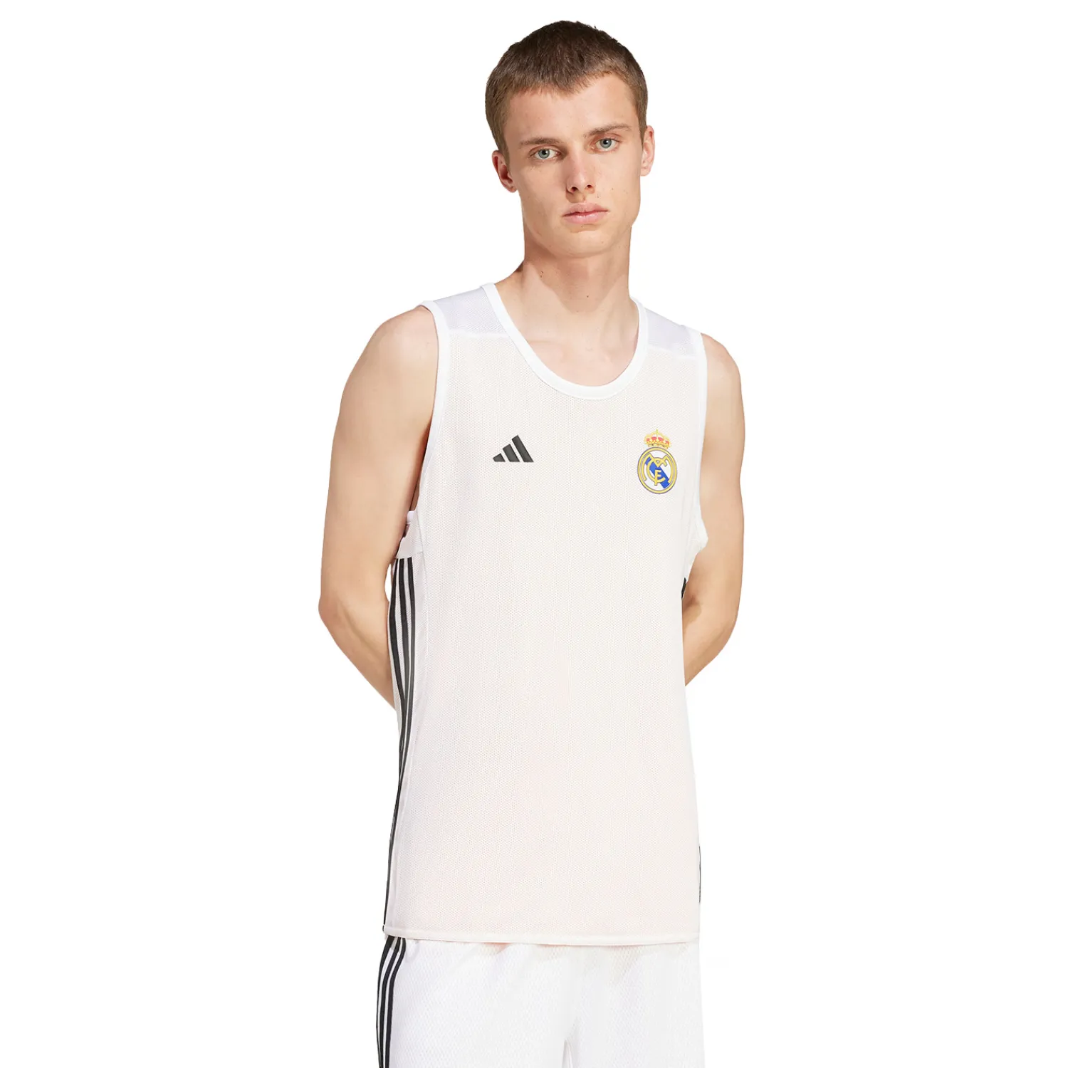 Adidas España, S.A.U Mens Basketball Reversible Training Shirt 24/25 Orange/White^ T-Shirts|T-Shirts