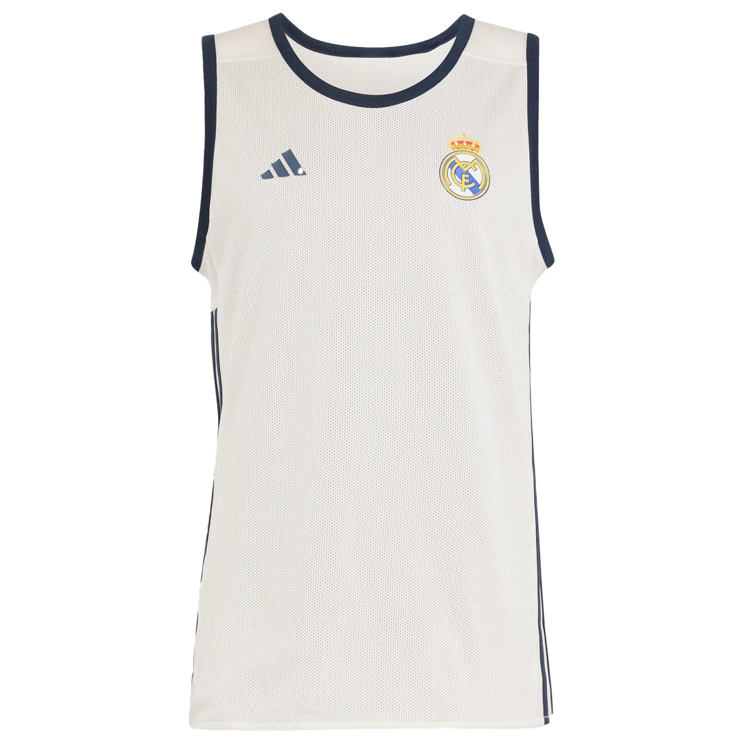 Adidas España, S.A.U Mens Basketball Reversible Training Shirt 24/25 Navy/Beige^ T-Shirts|T-Shirts