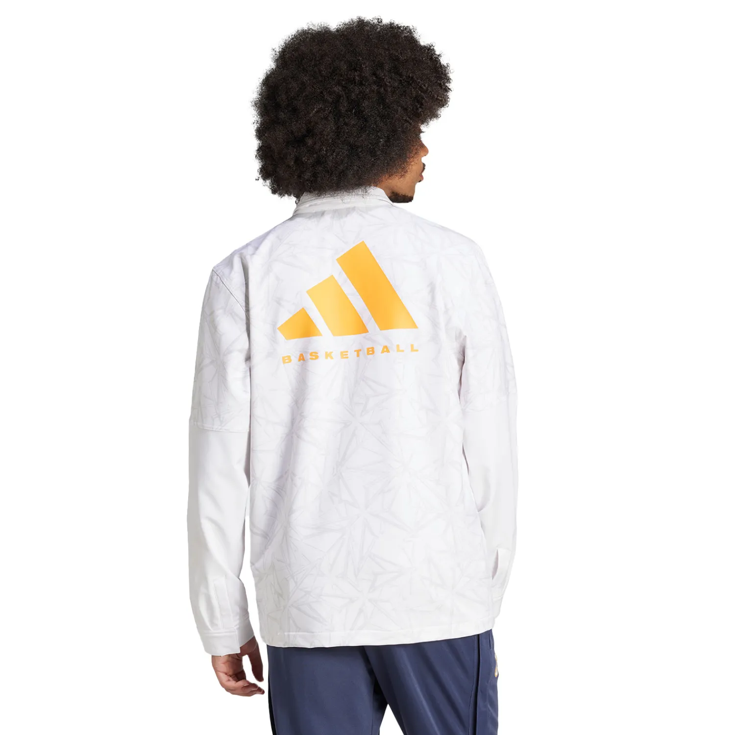 Adidas España, S.A.U Mens Basketball Warm Up Jacket 24/25^ Jackets|Jackets