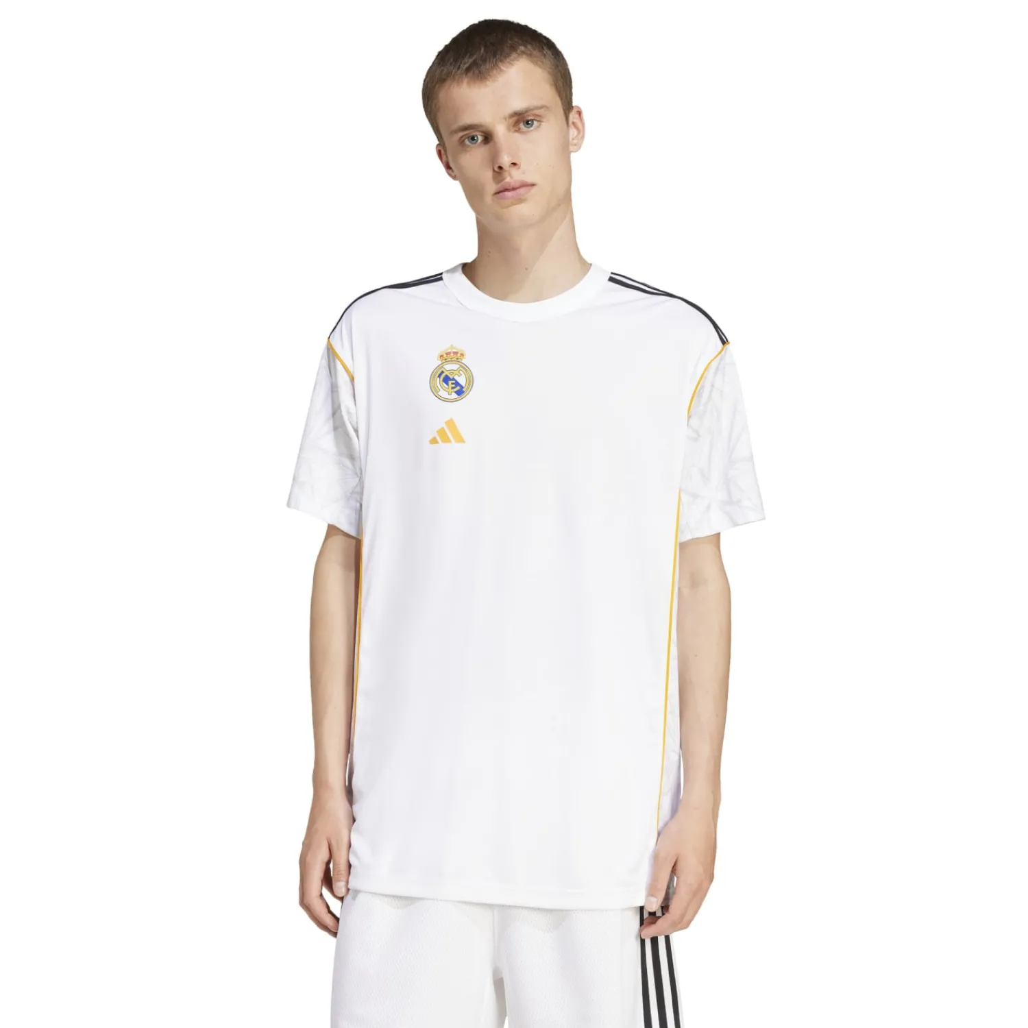 Adidas España, S.A.U Mens Basketball Warm Up Shirt 24/25^ T-Shirts|T-Shirts