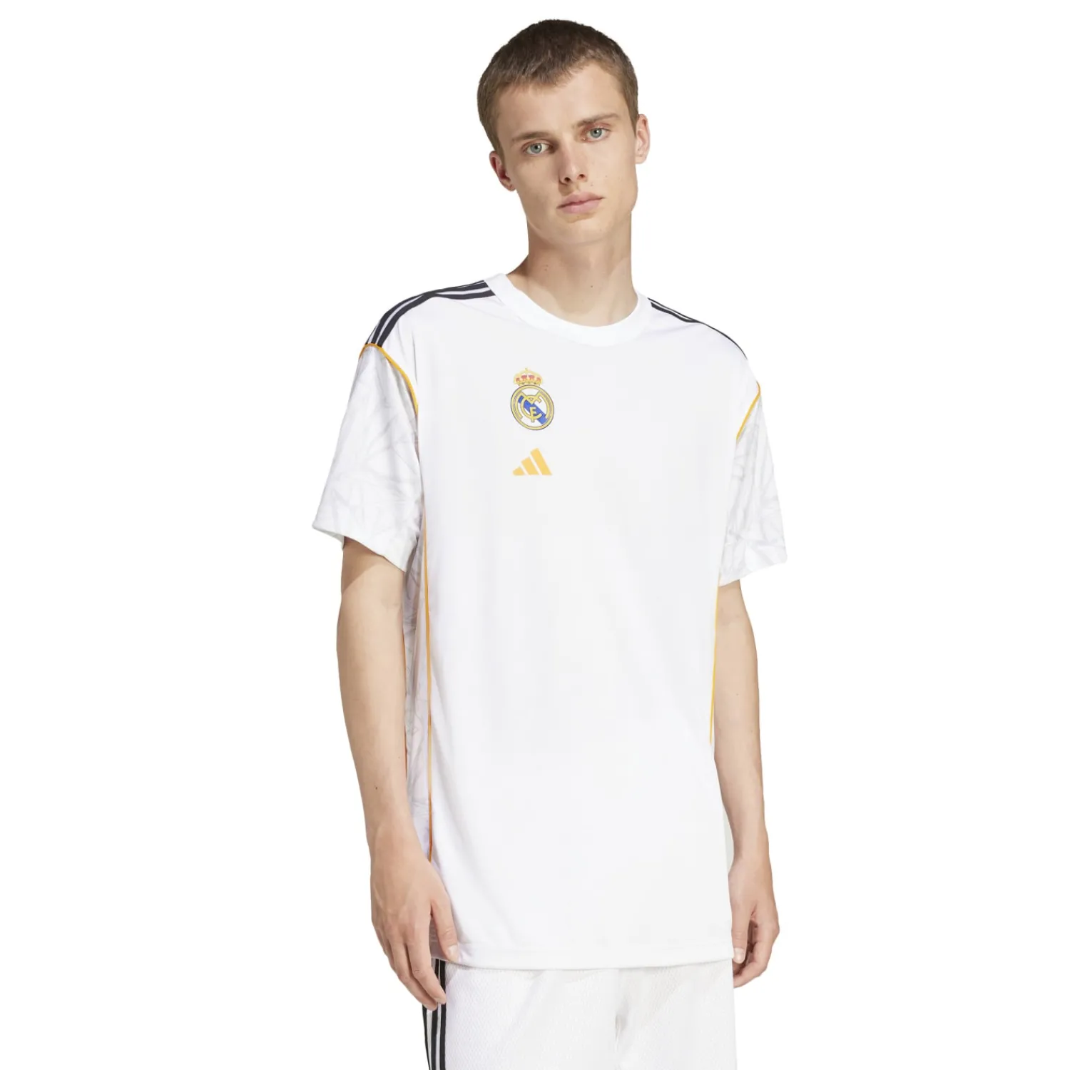Adidas España, S.A.U Mens Basketball Warm Up Shirt 24/25^ T-Shirts|T-Shirts