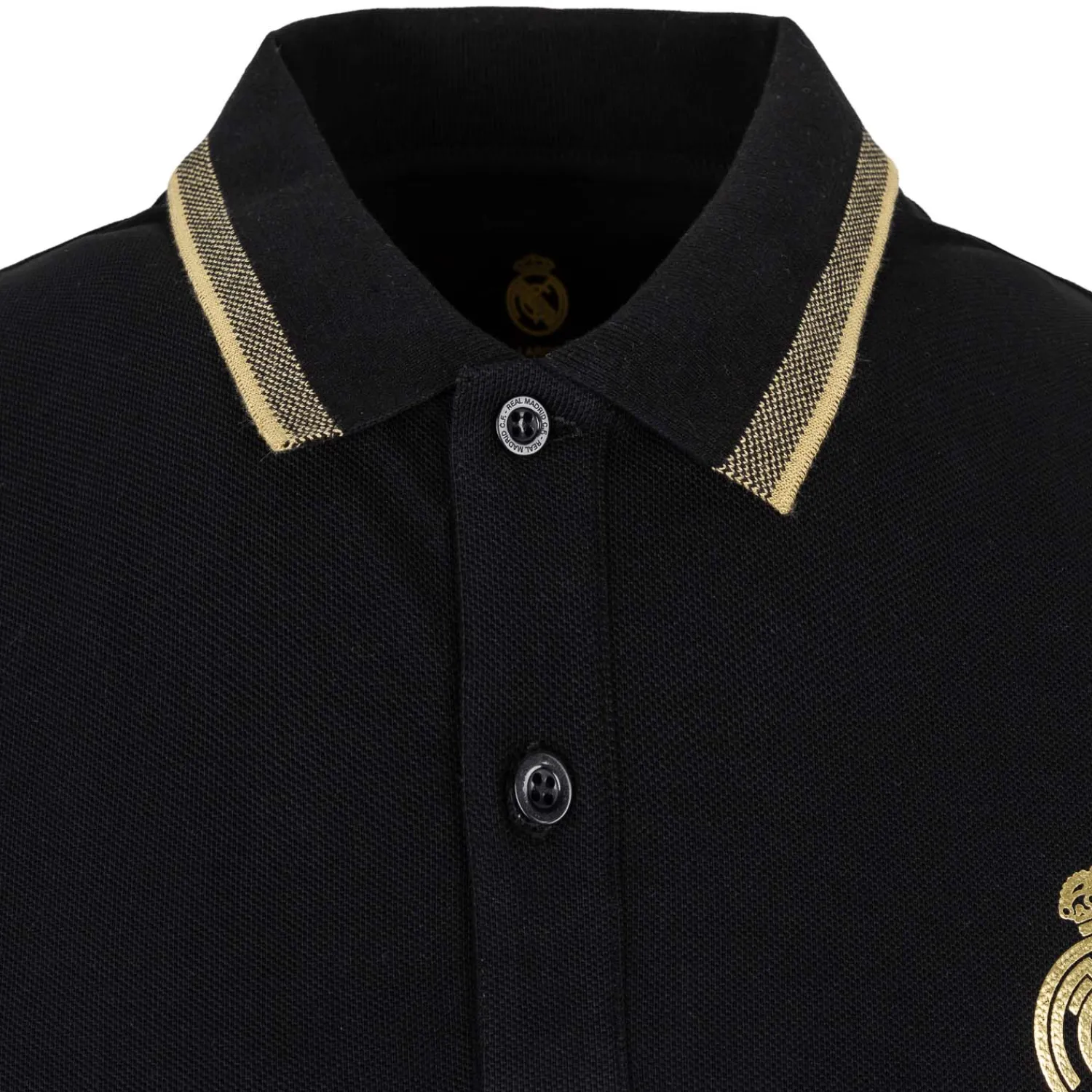 OSDM Mens Black & Gold Polo^ Polos