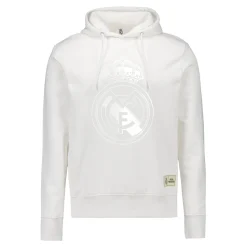 MBA Solutions Mens Blackout Hoodie Crest White Real Madrid^ Sweatshirts