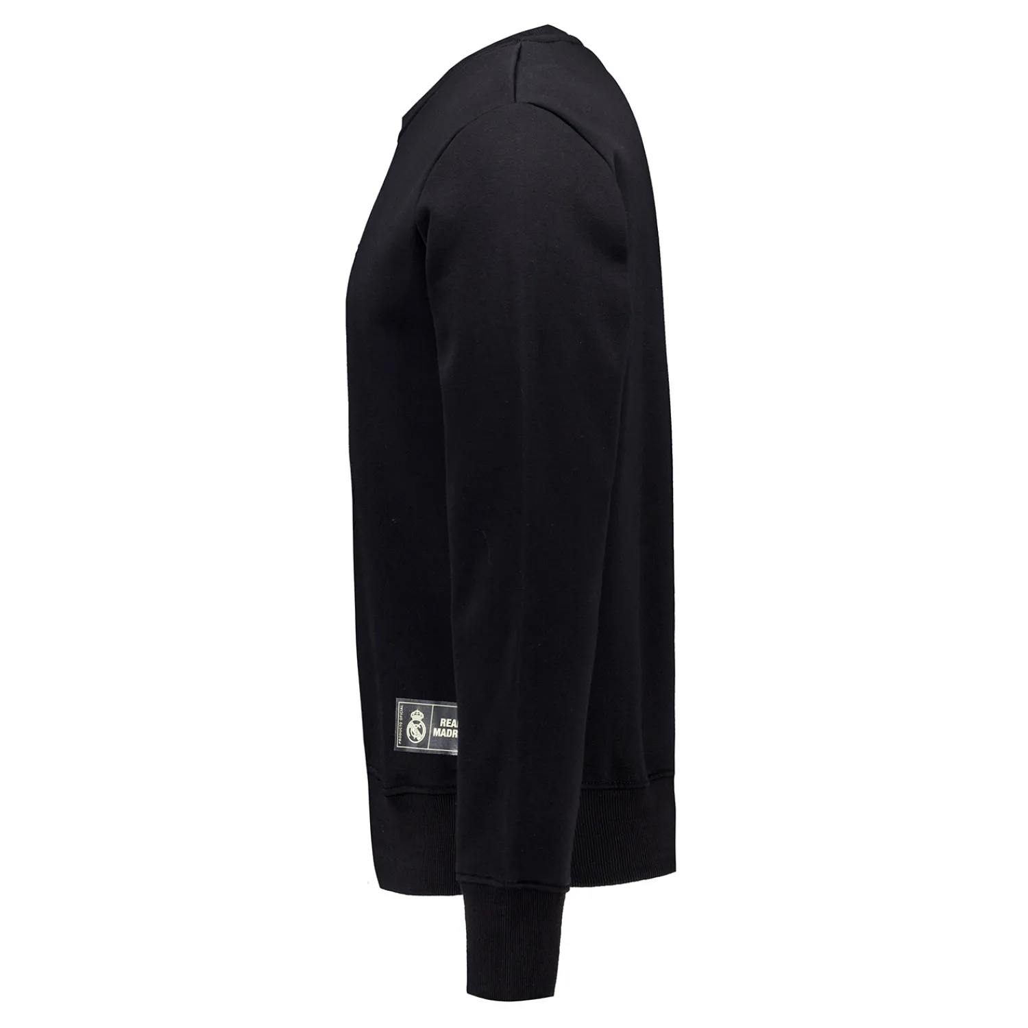 MBA Solutions Mens Blackout Sweatshirt Crest Black Real Madrid^ Sweatshirts